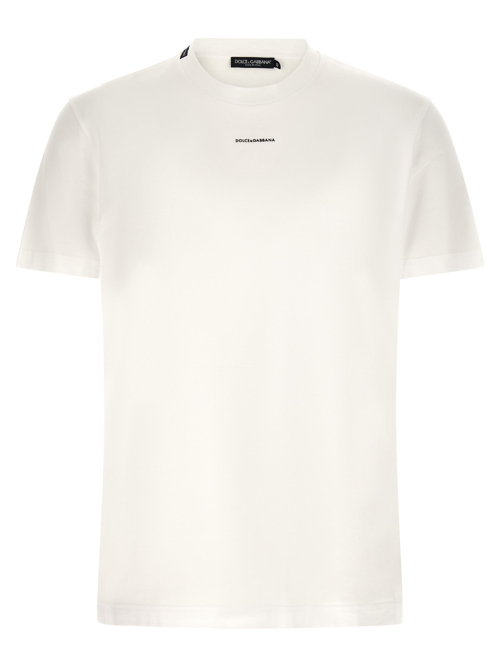 Dolce & Gabbana White Cotton Men's T-Shirt