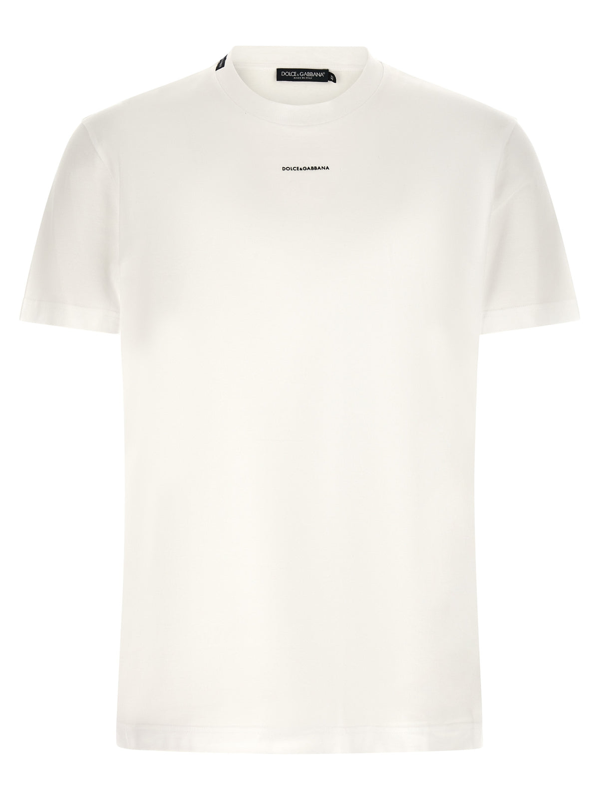 Dolce & Gabbana White Cotton Men's T-Shirt