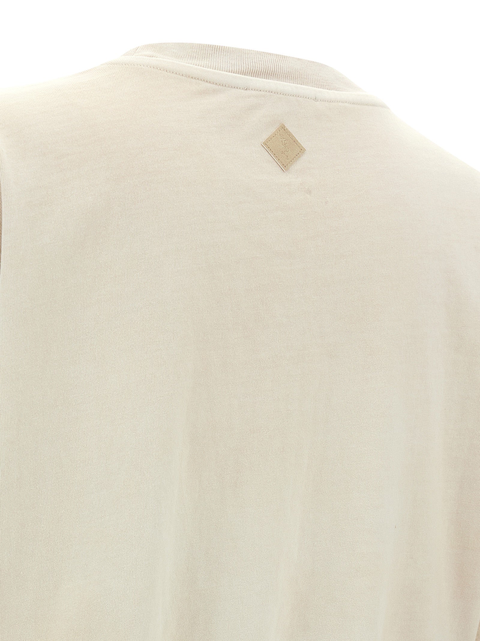 Haikure Beige Cotton Long Women's Dress