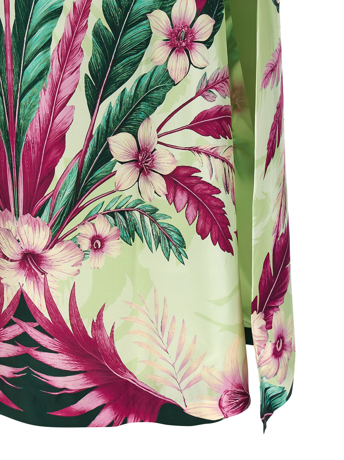 F.R.S. - FOR RESTLESS SLEEPERS Multicolor Silk Long Women's Dress