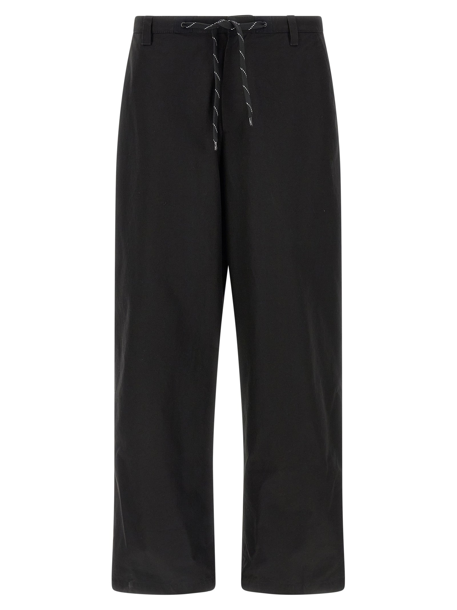 Balenciaga Black Cotton Chino Men's Pants