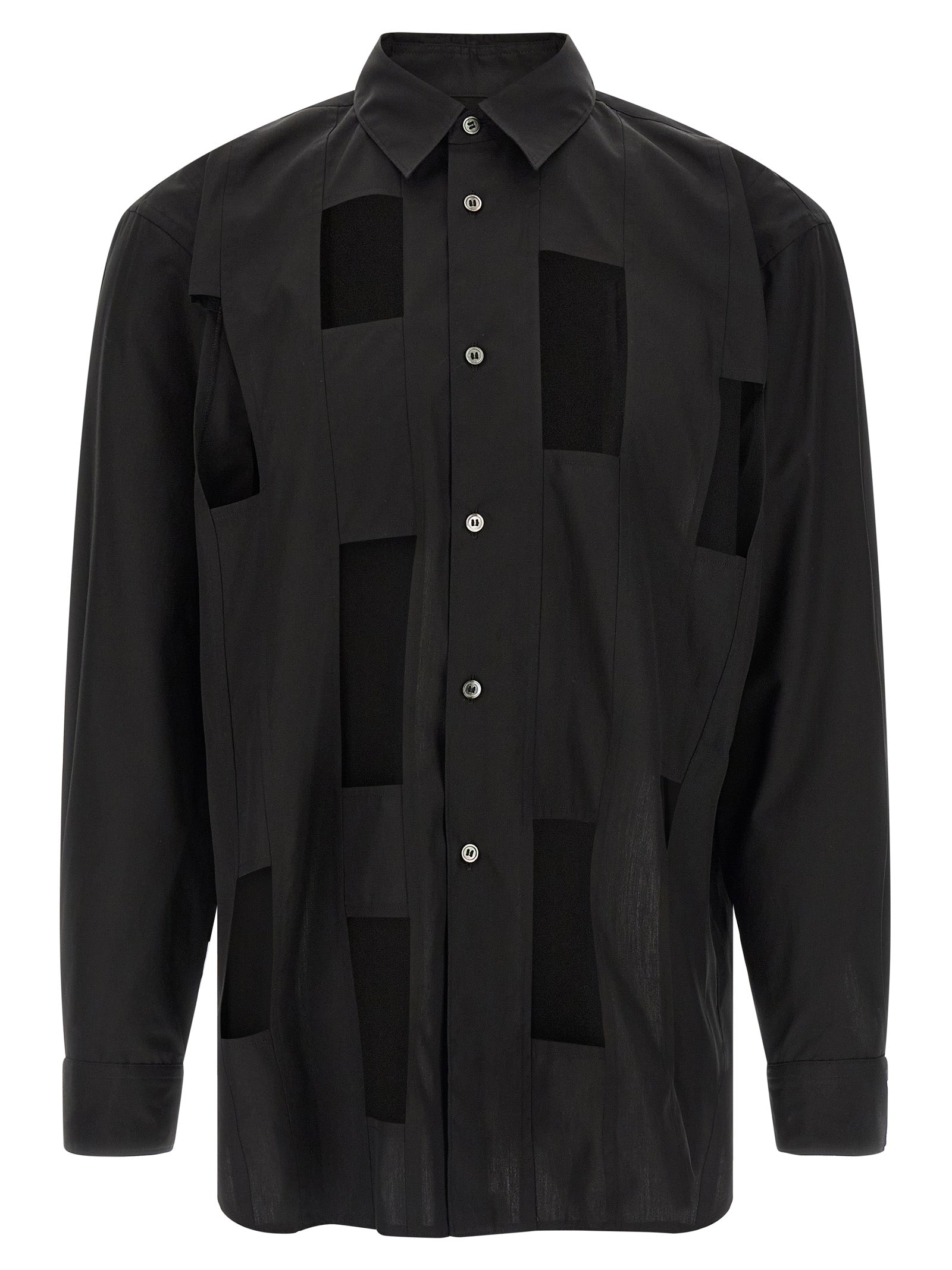 Comme Des Garçons Black Cotton Men's Blouse