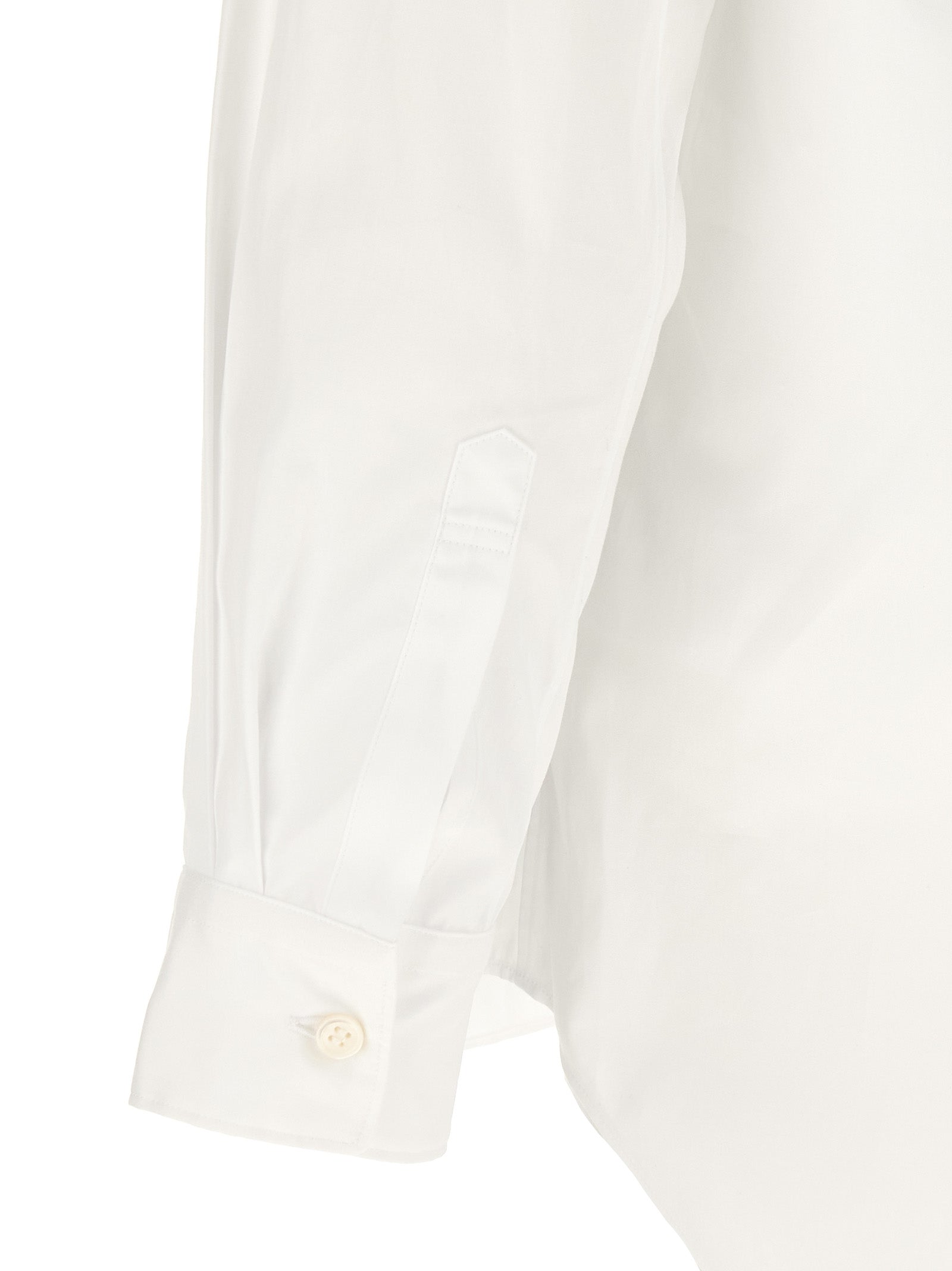 Comme Des Garçons White Cotton Men's Blouse