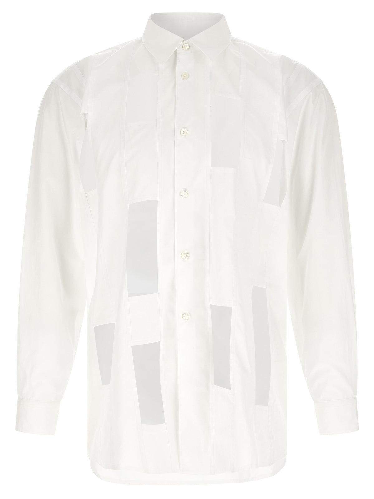 Comme Des Garçons White Cotton Men's Blouse