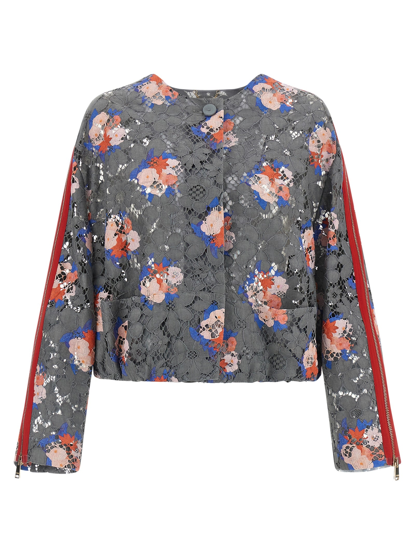 Fendi Gray Cotton Women's Blazer