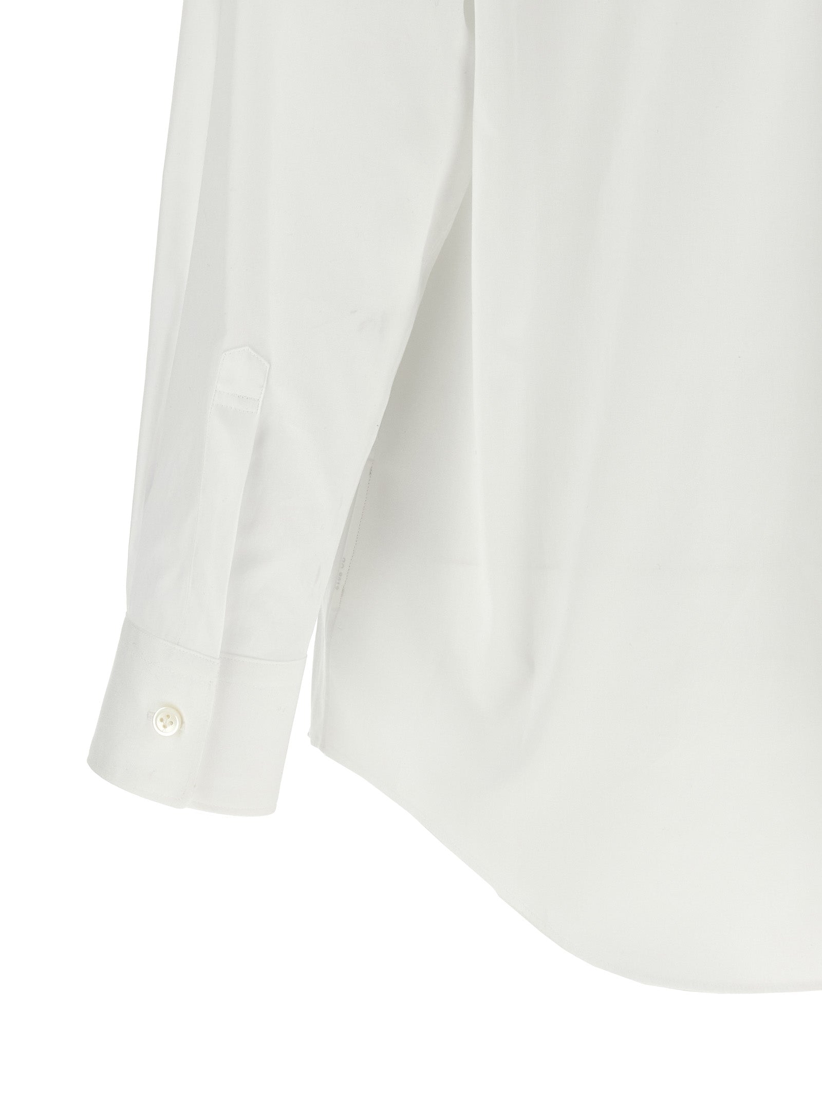 Comme Des Garçons White Cotton Women's Blouse