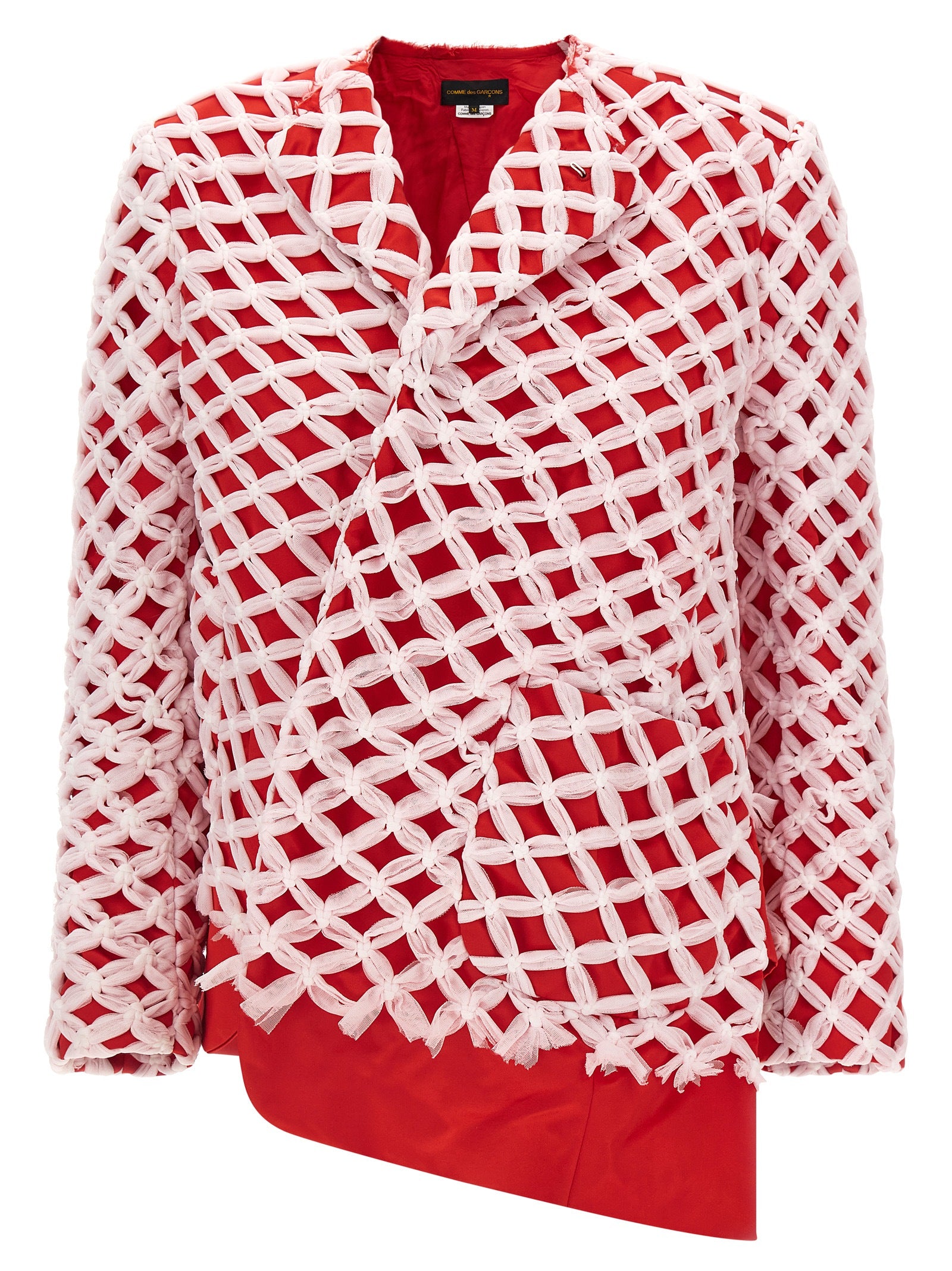 Comme Des Garçons Multicolor Polyester Women's Blazer