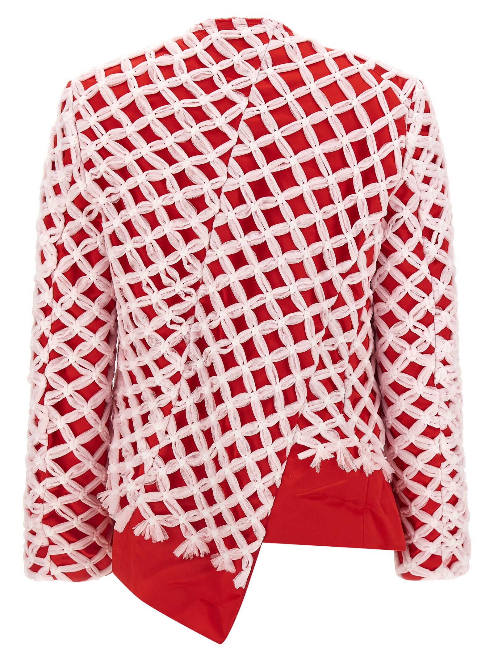 Comme Des Garçons Multicolor Polyester Women's Blazer