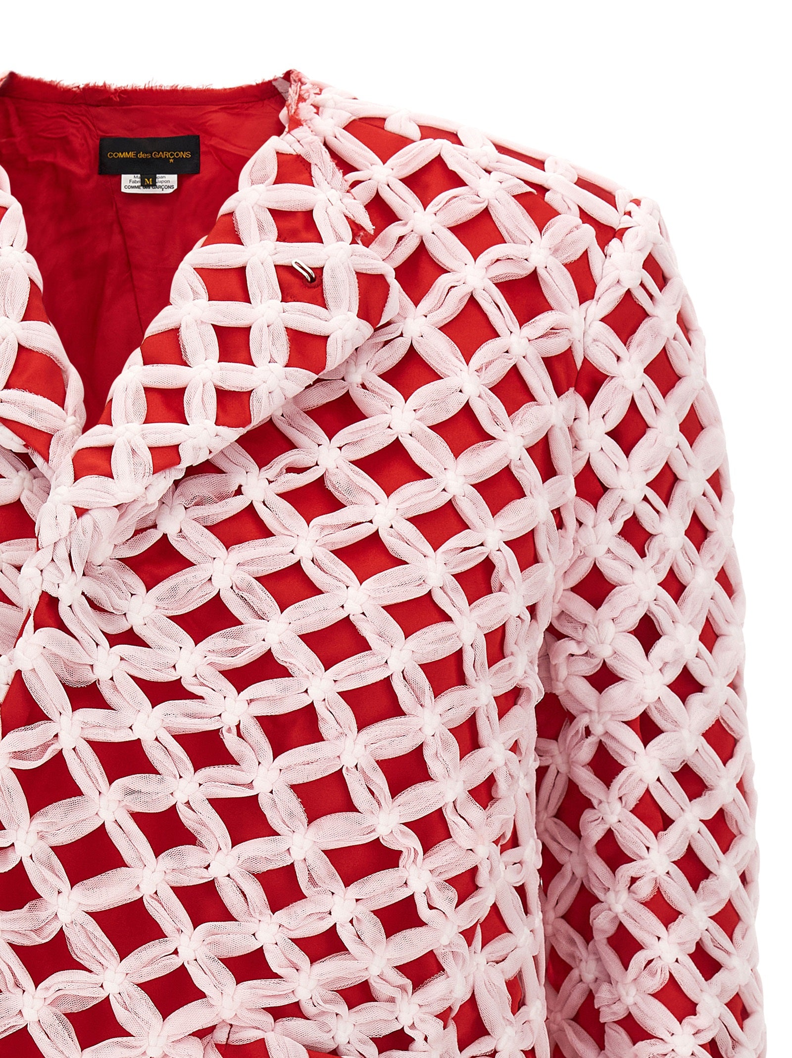 Comme Des Garçons Multicolor Polyester Women's Blazer