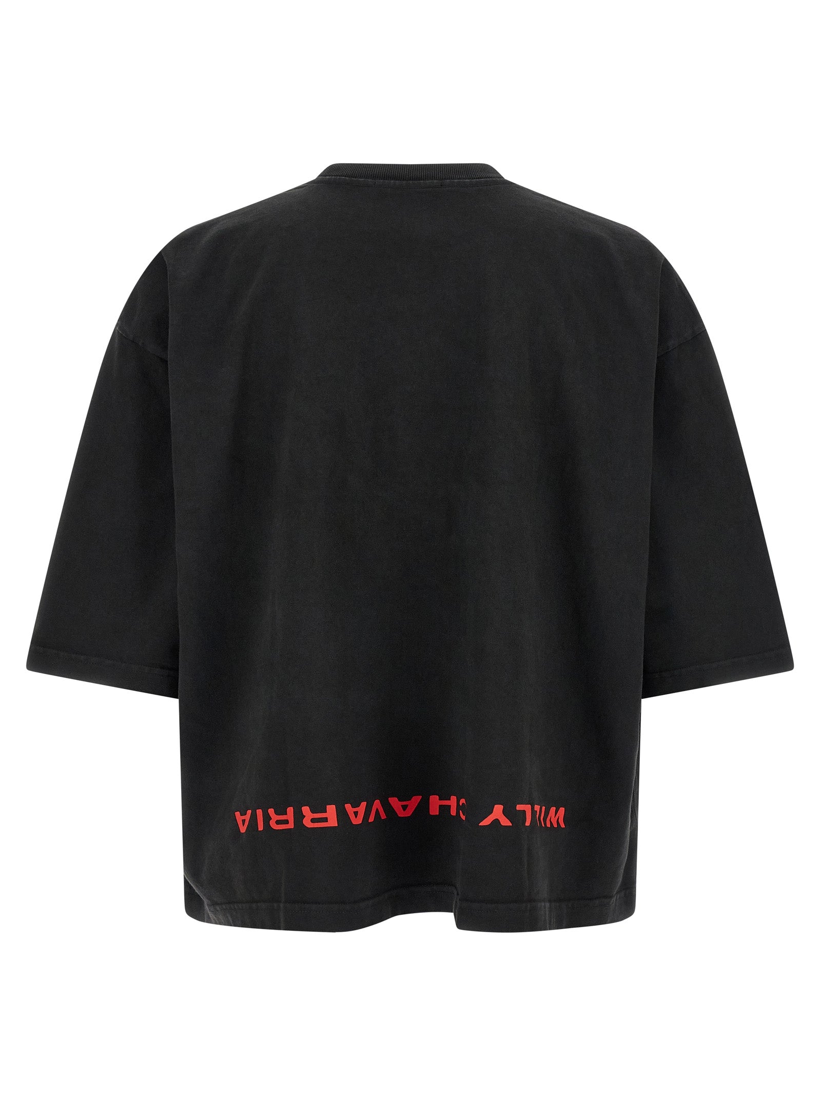 WILLY CHAVARRIA Black Cotton Men's T-Shirt