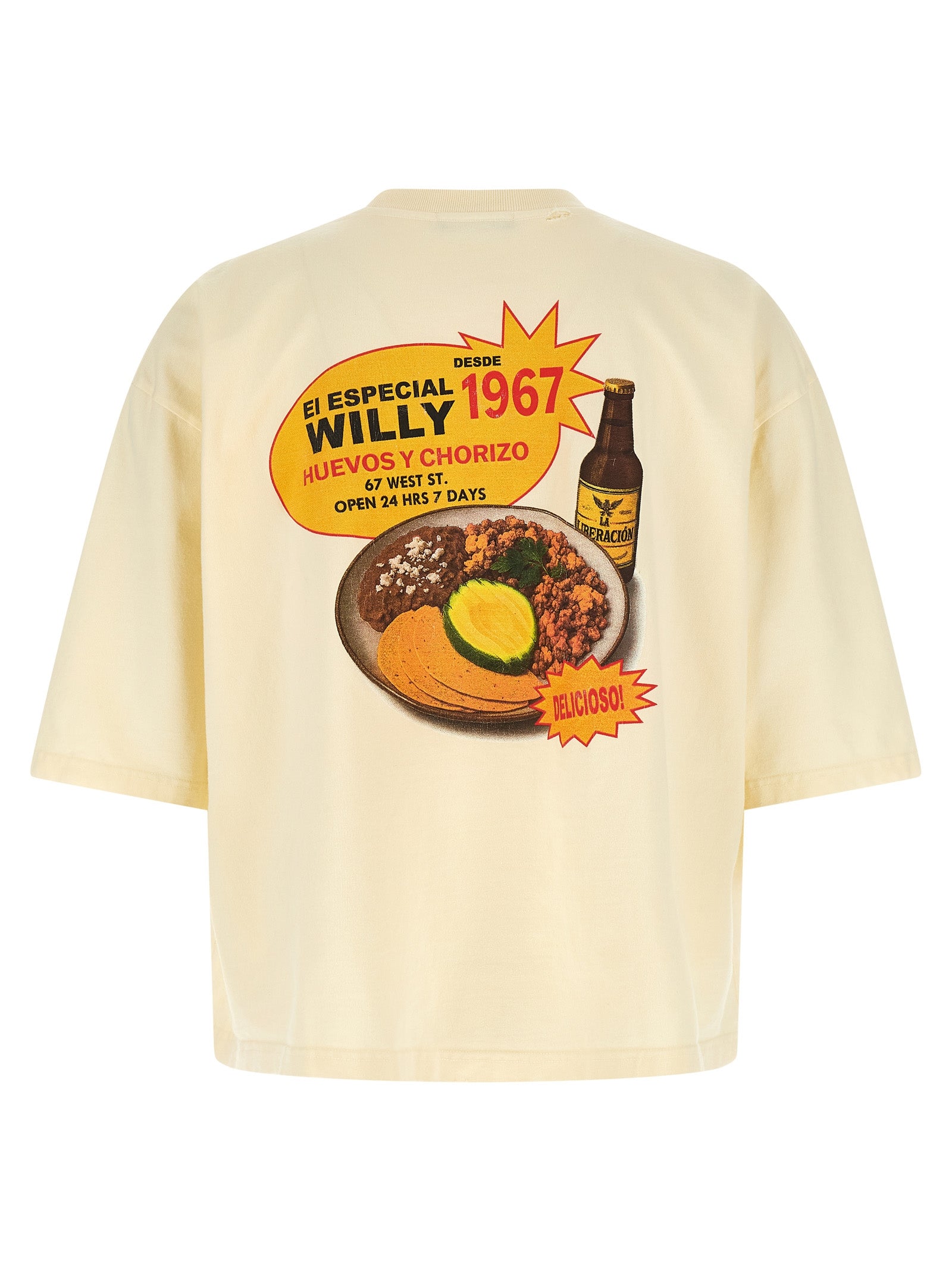 WILLY CHAVARRIA Multicolor Cotton Men's T-Shirt