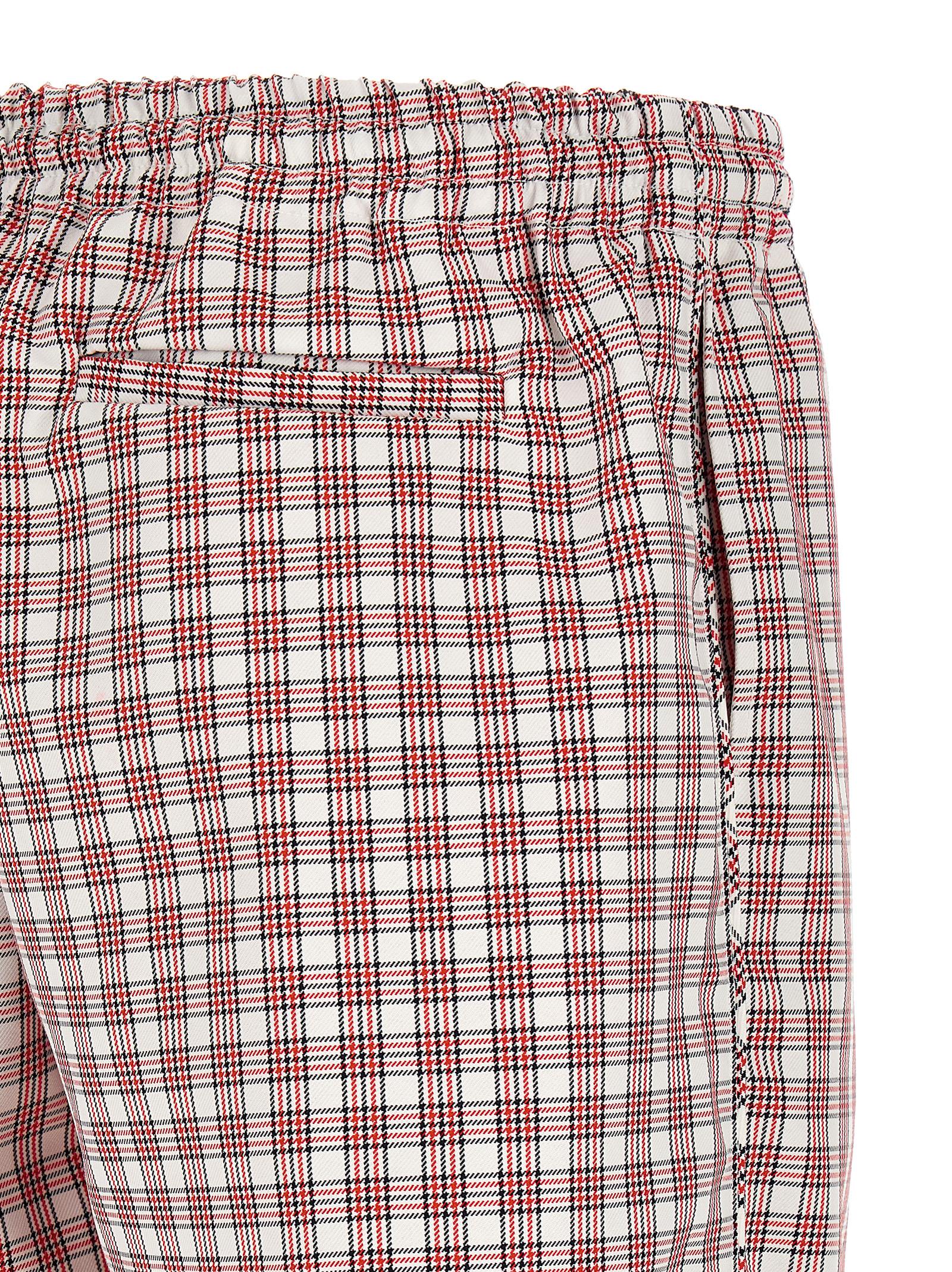 WILLY CHAVARRIA Red Polyester Casual Men's Pants