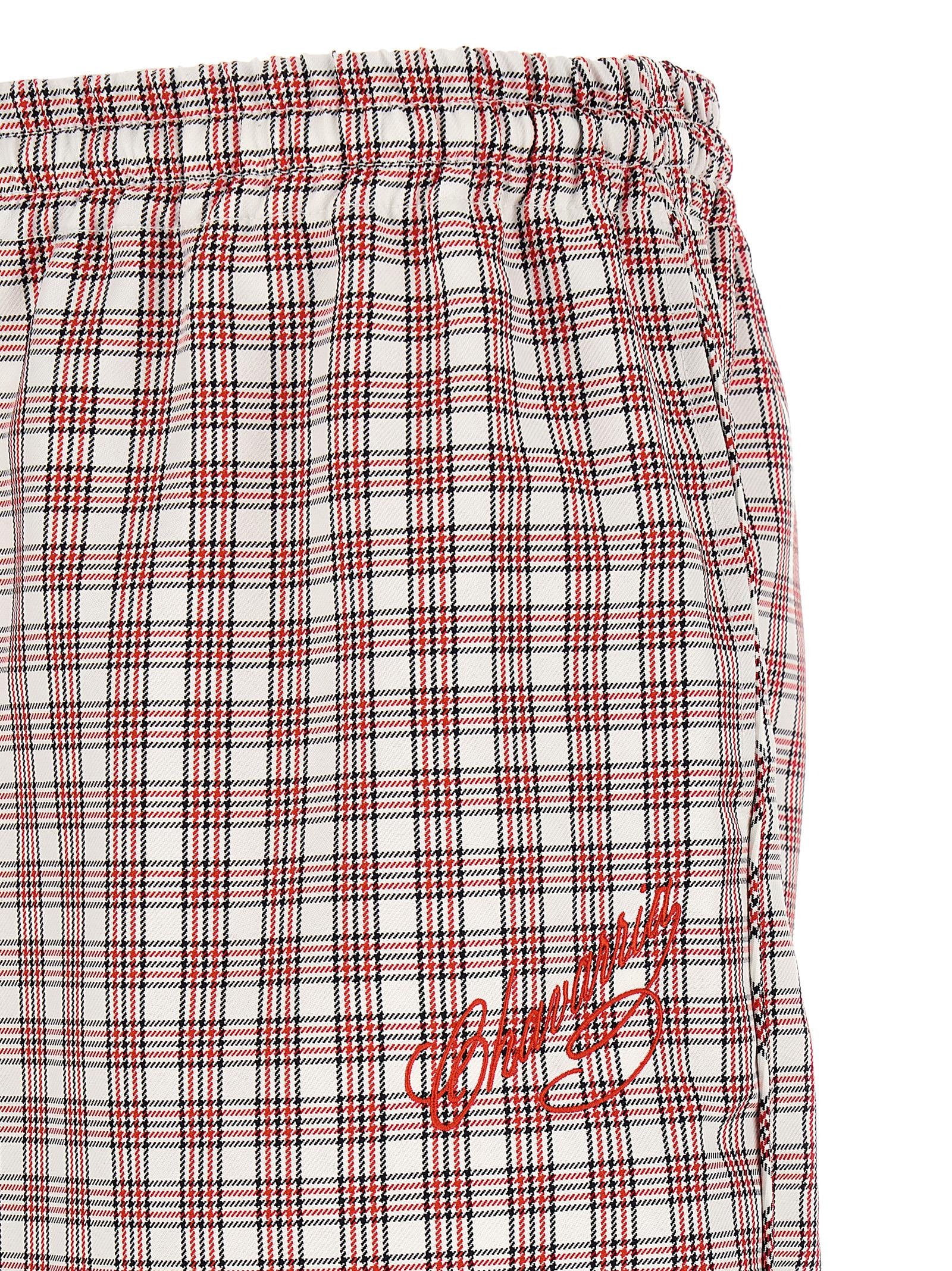 WILLY CHAVARRIA Multicolor Polyester Casual Men's Pants