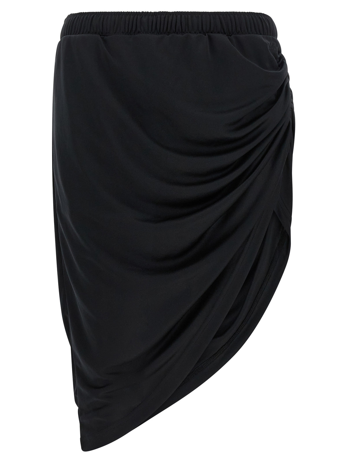 Courrèges Black Polyester Long Women's Skirt