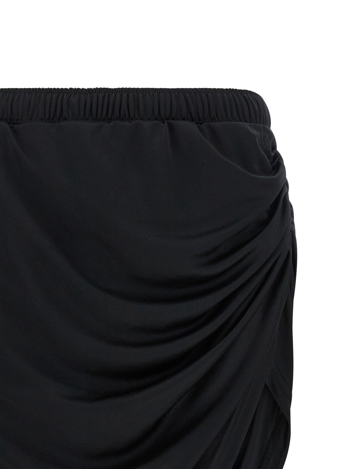 Courrèges Black Polyester Long Women's Skirt