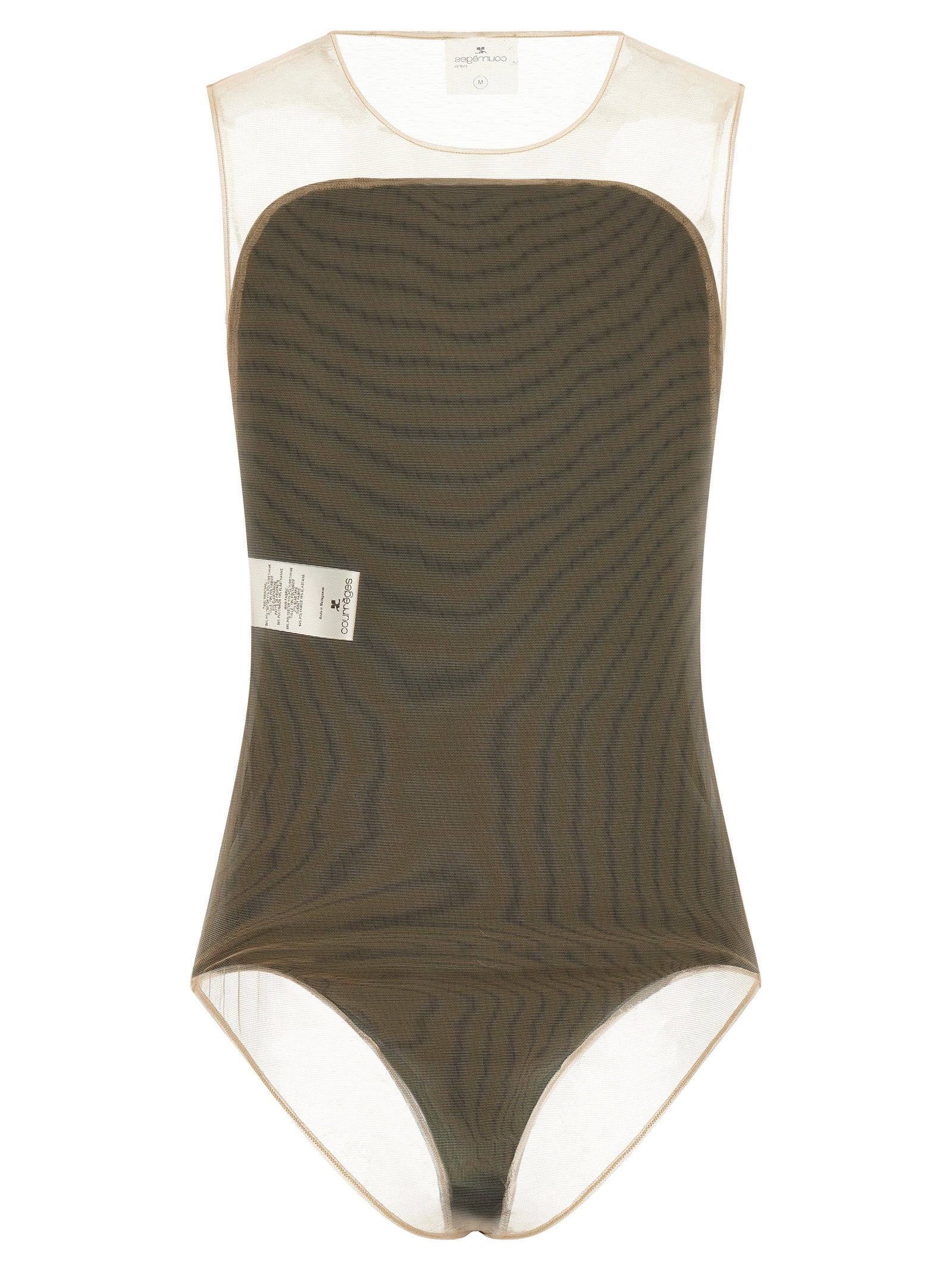 Courrèges Black Polyester Women's Bodysuit