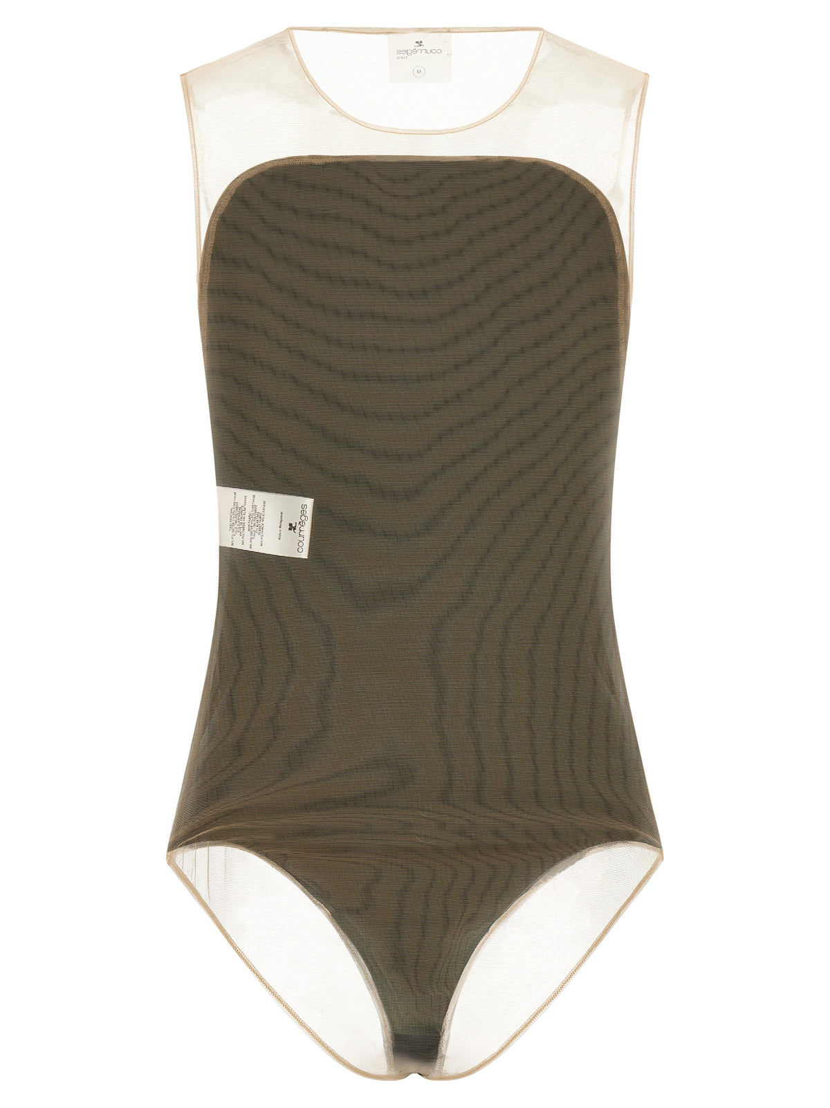 Courrèges Black Polyester Women's Bodysuit