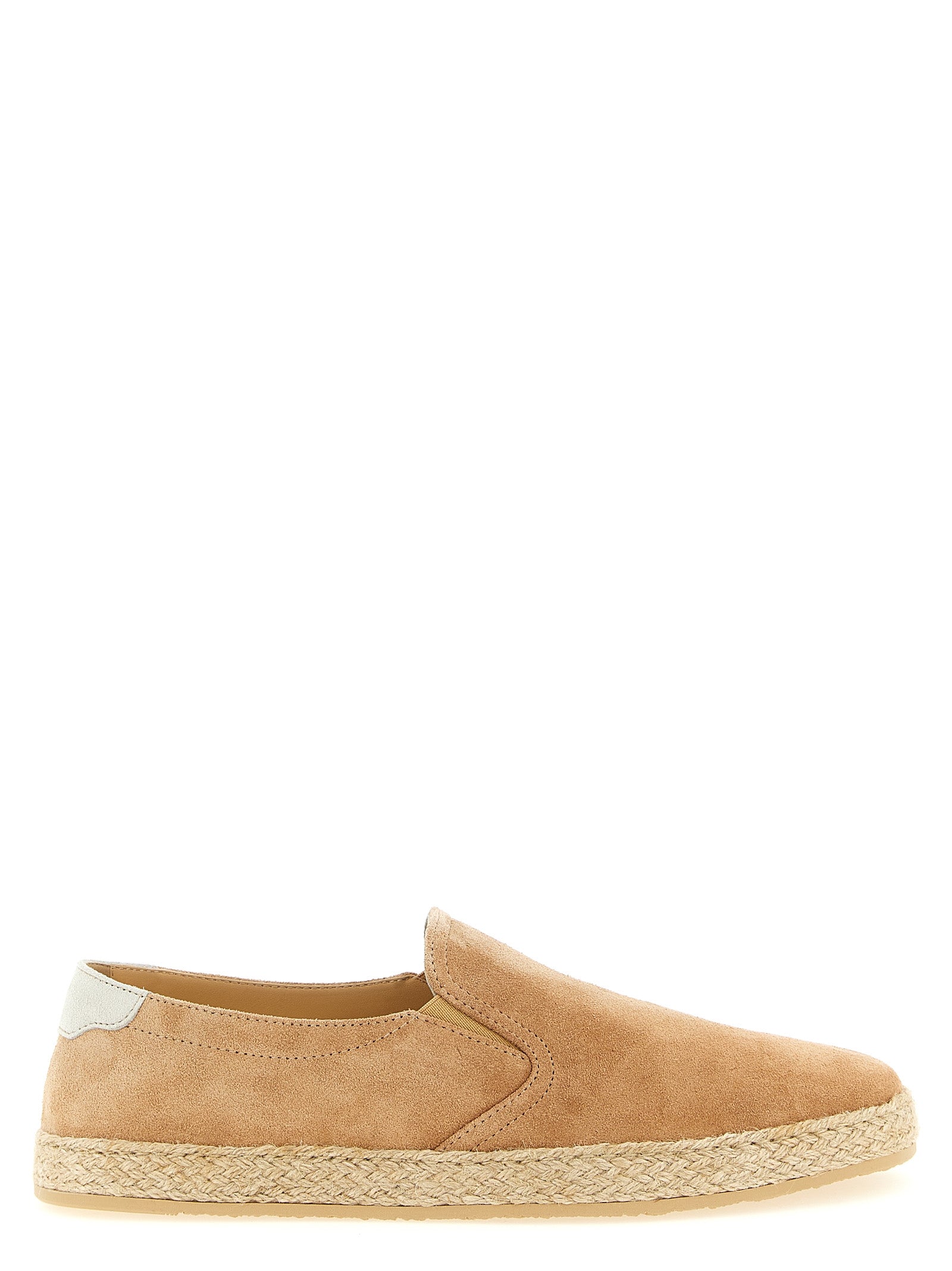 Brunello Cucinelli Beige Calfskin Men's Espadrilles