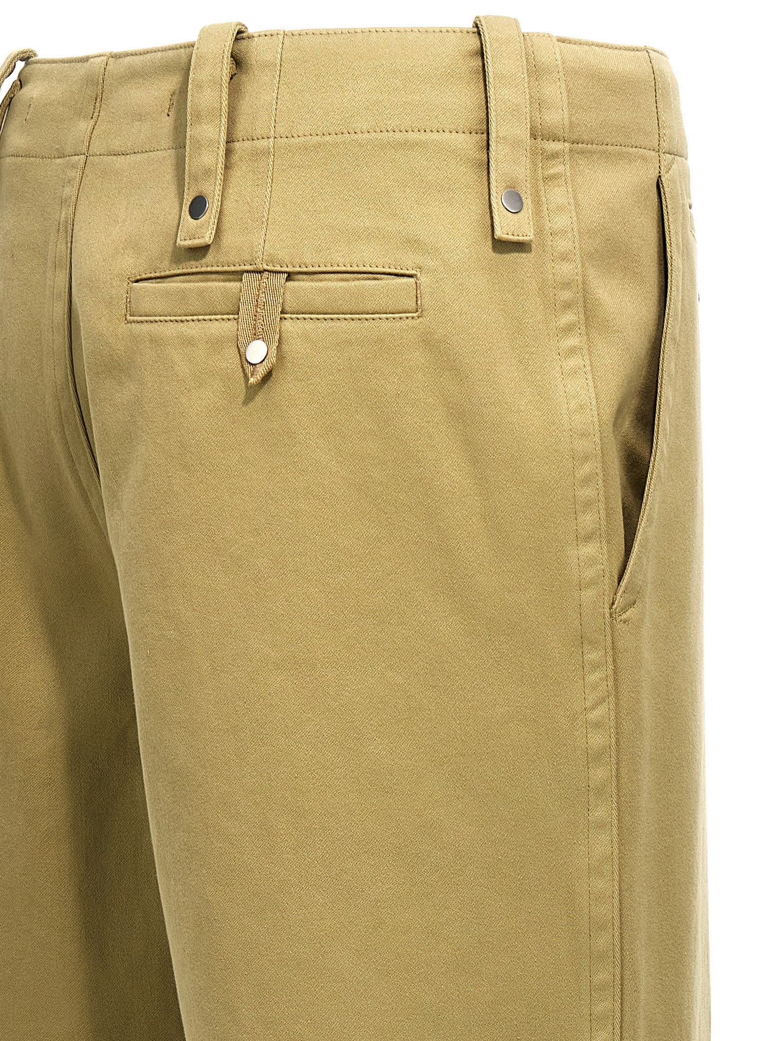 Burberry Beige Cotton Casual Men's Pants
