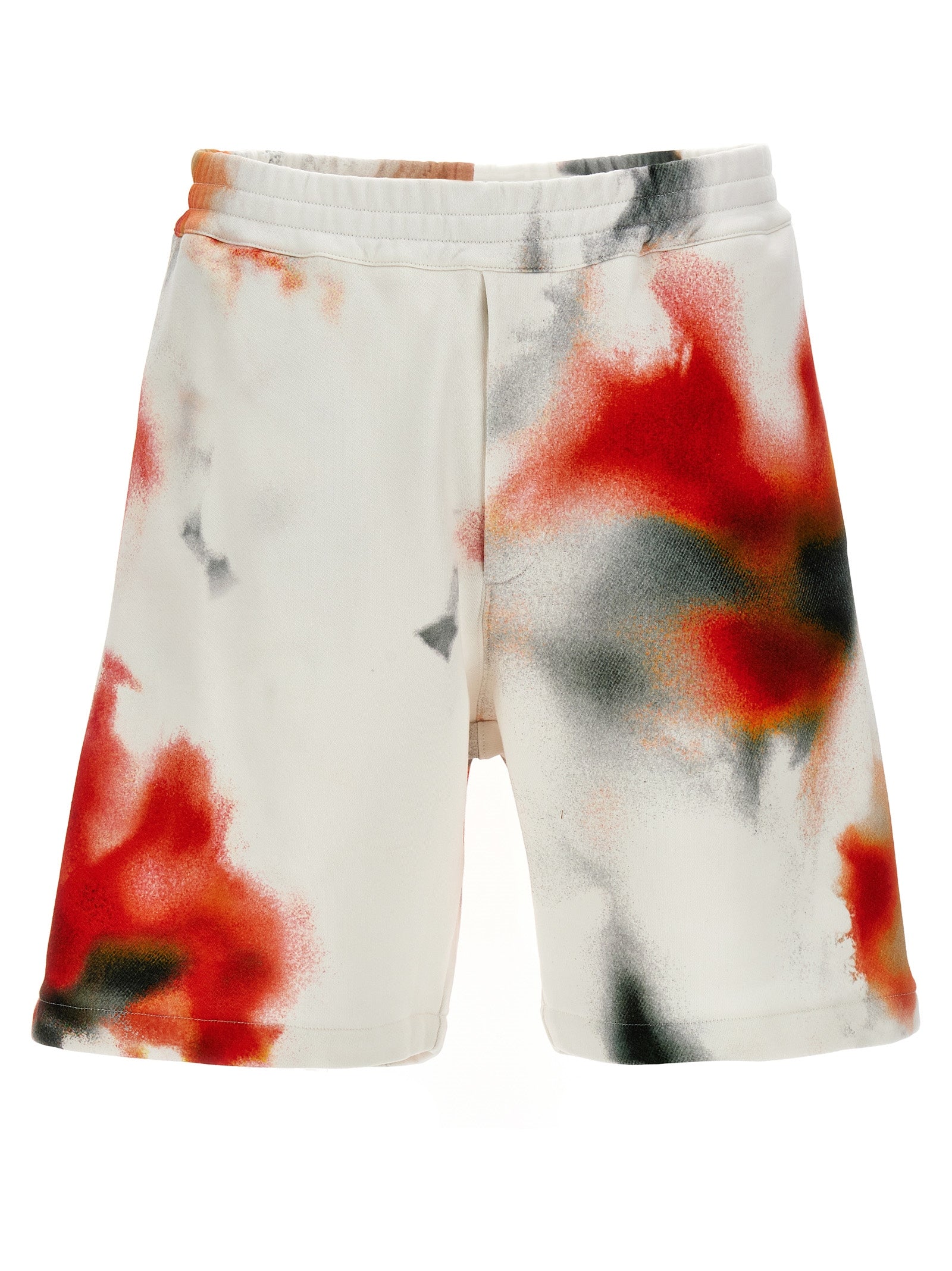 Alexander McQueen Multicolor Cotton Bermuda Men's Shorts