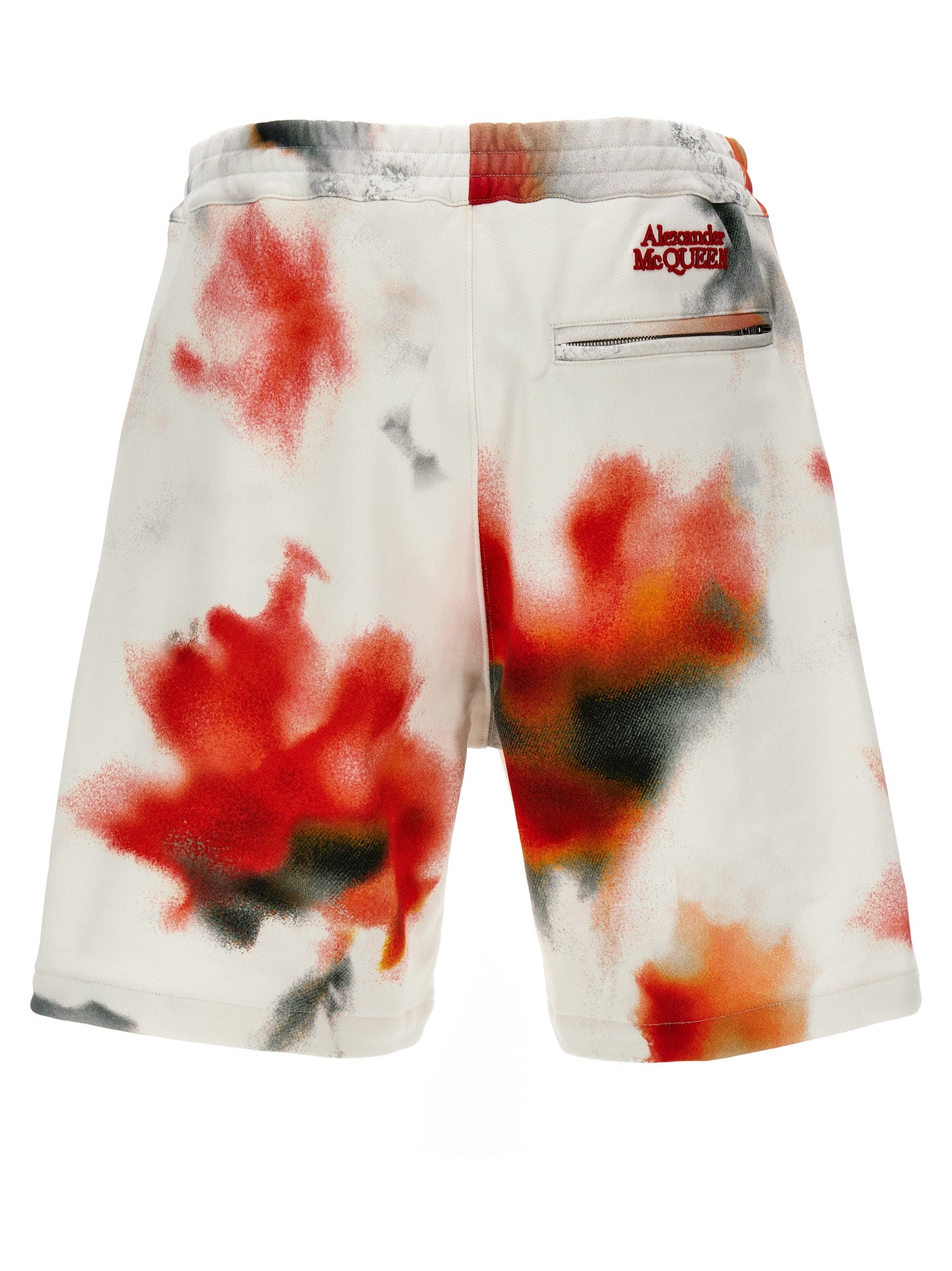 Alexander McQueen Multicolor Cotton Bermuda Men's Shorts