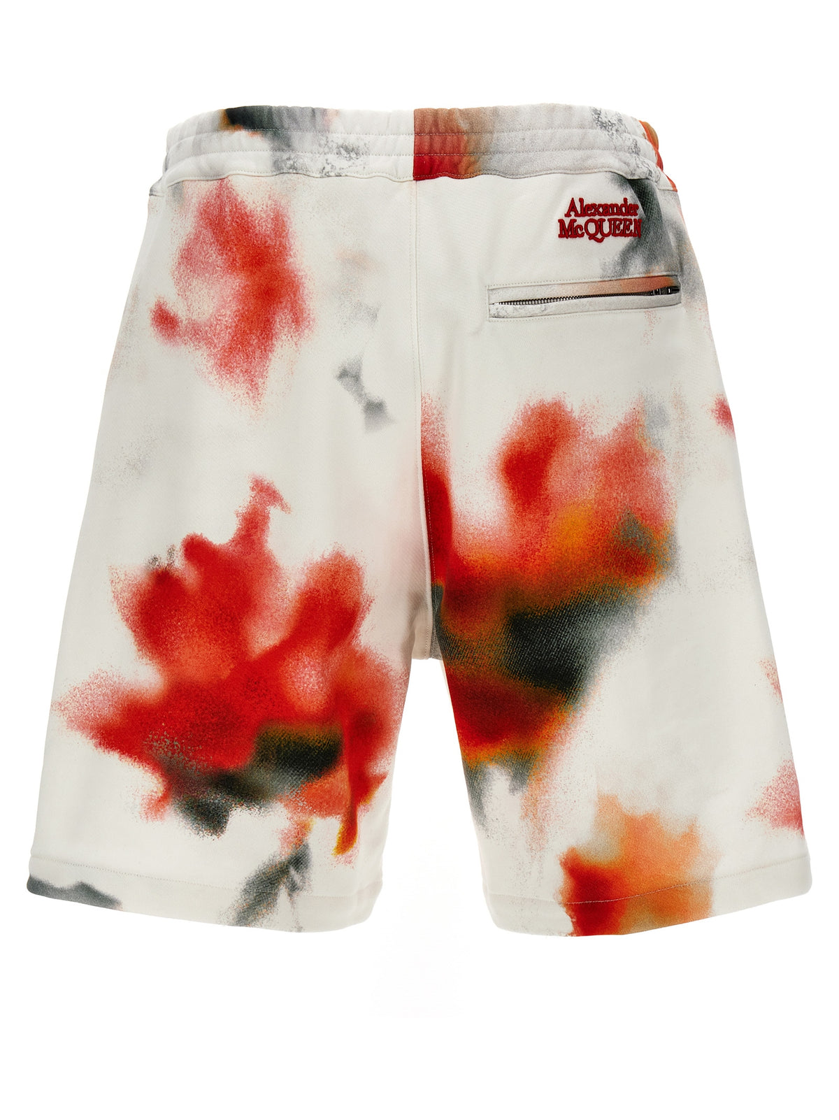 Alexander McQueen Multicolor Cotton Bermuda Men's Shorts