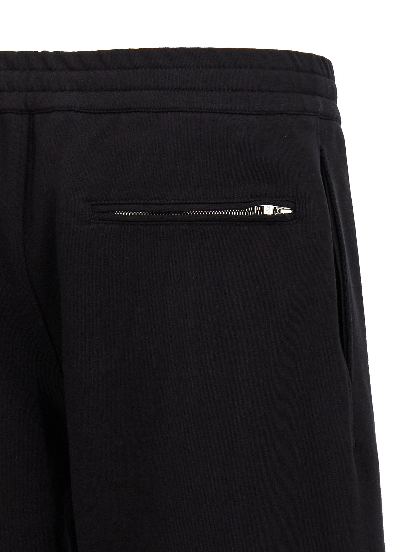 Alexander McQueen Black Cotton Bermuda Men's Shorts