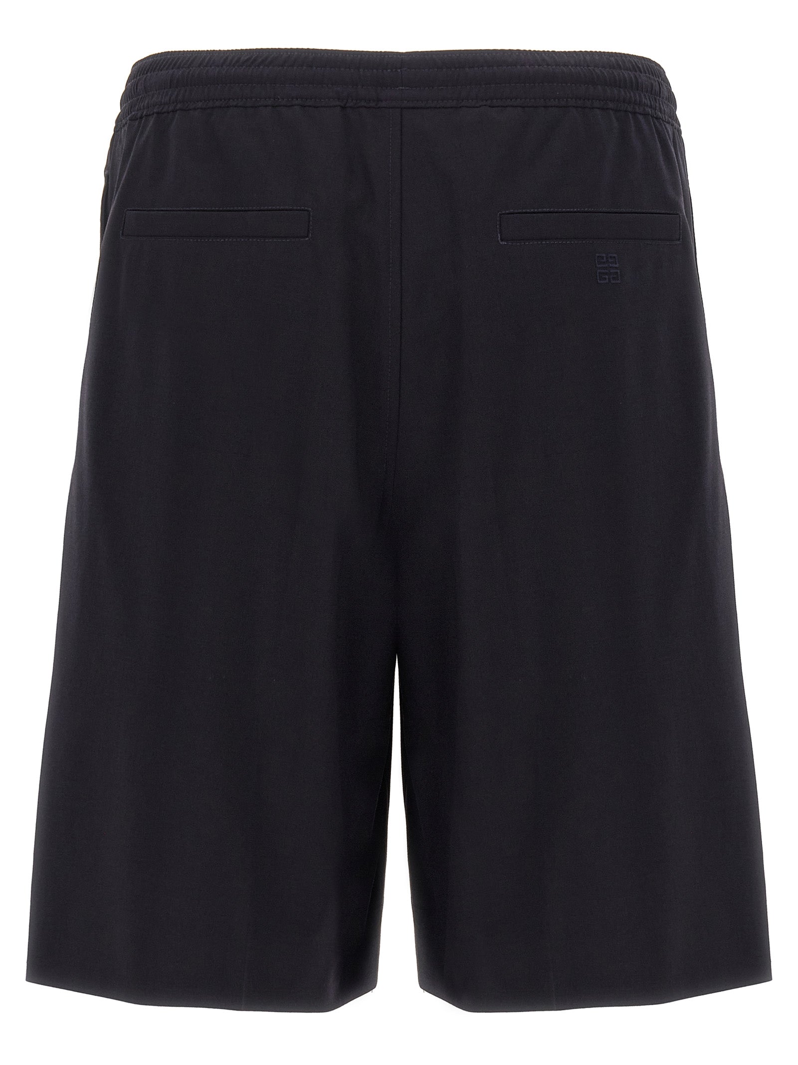 Givenchy Blue Elastane Bermuda Men's Shorts