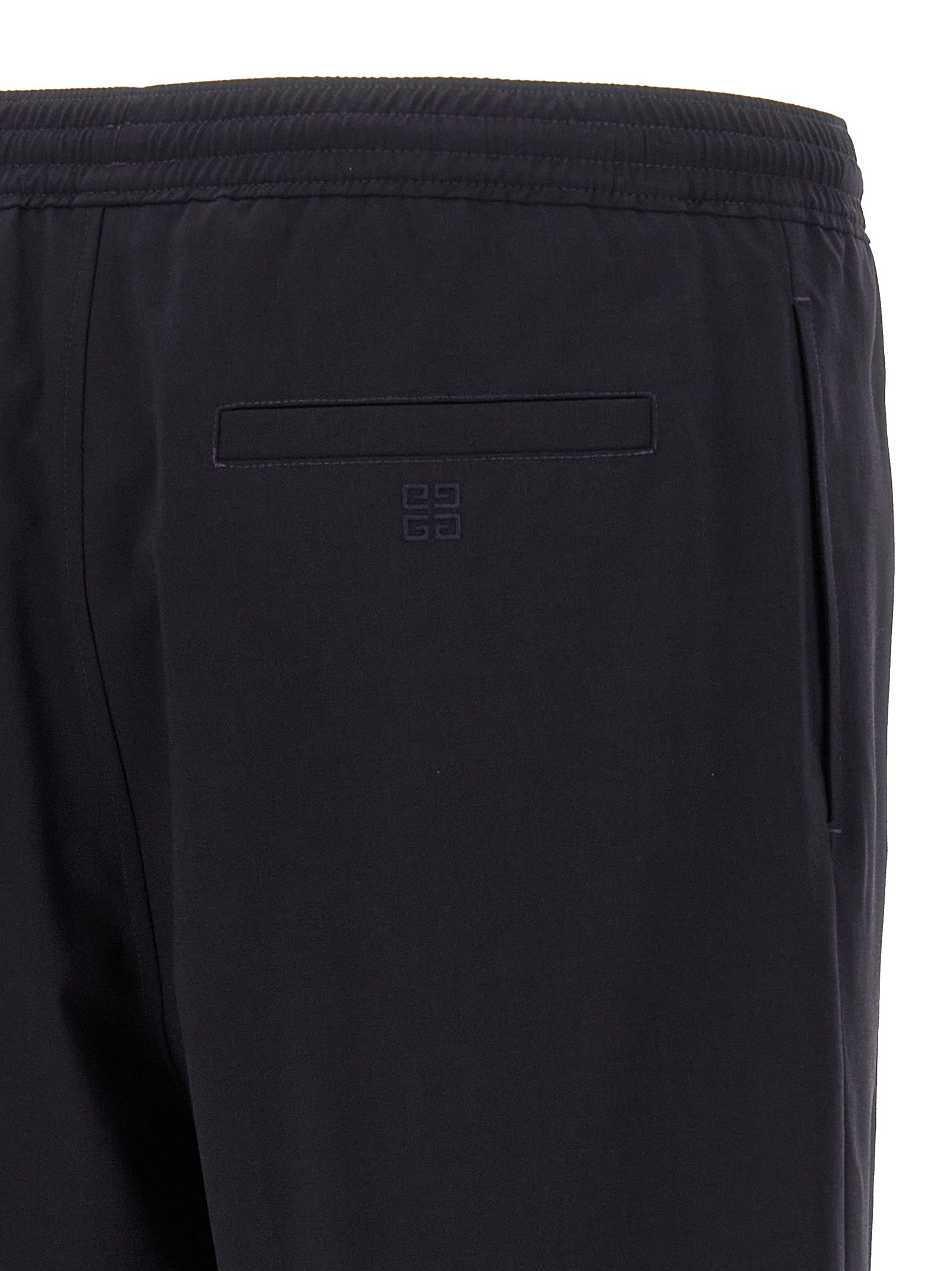 Givenchy Blue Elastane Bermuda Men's Shorts