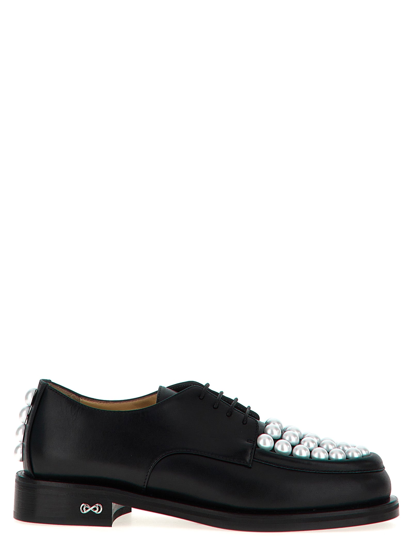 MACH & MACH Bicolor Calfskin Oxfords And Women's Derbies