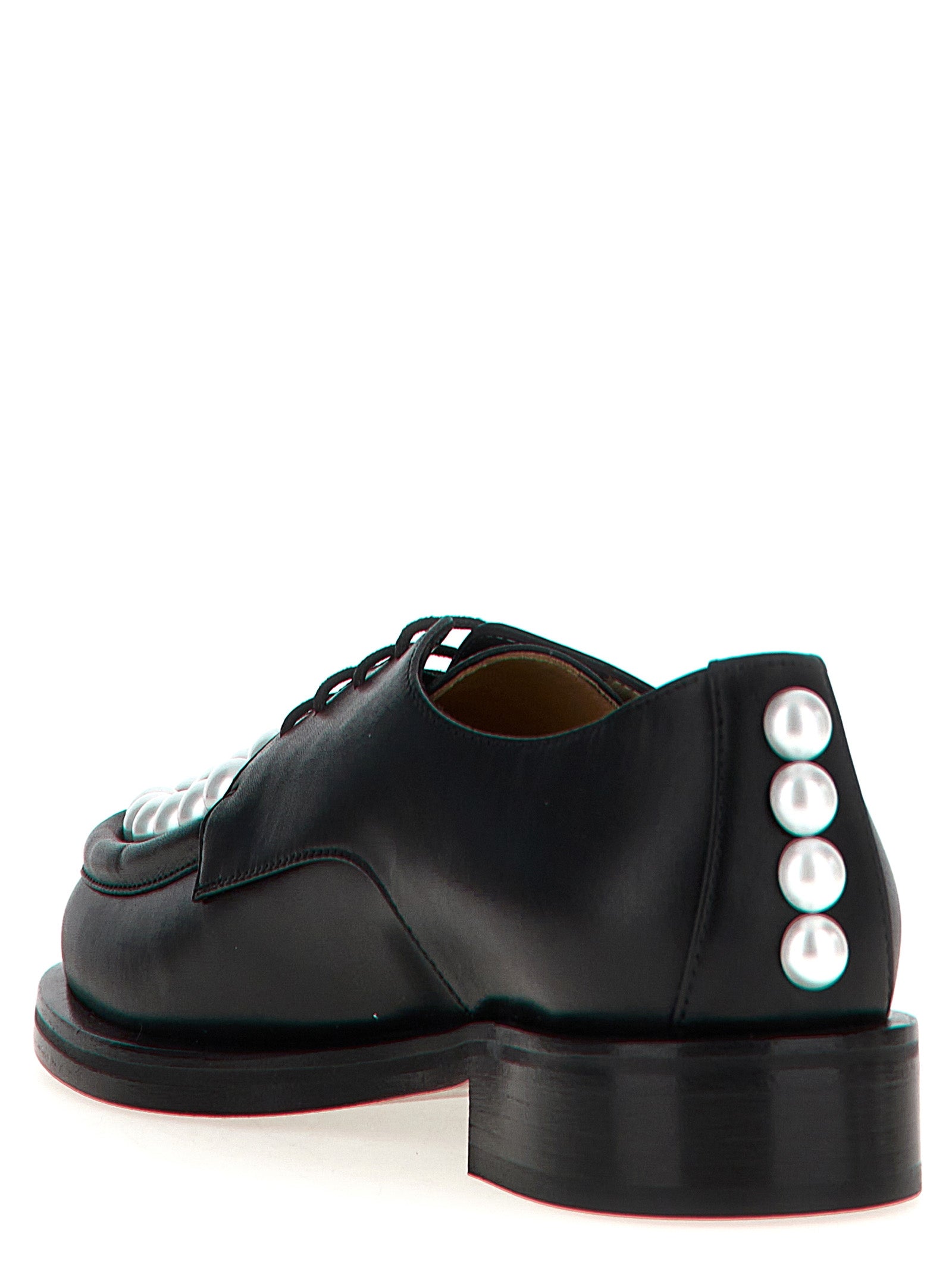 MACH & MACH Bicolor Calfskin Oxfords And Women's Derbies