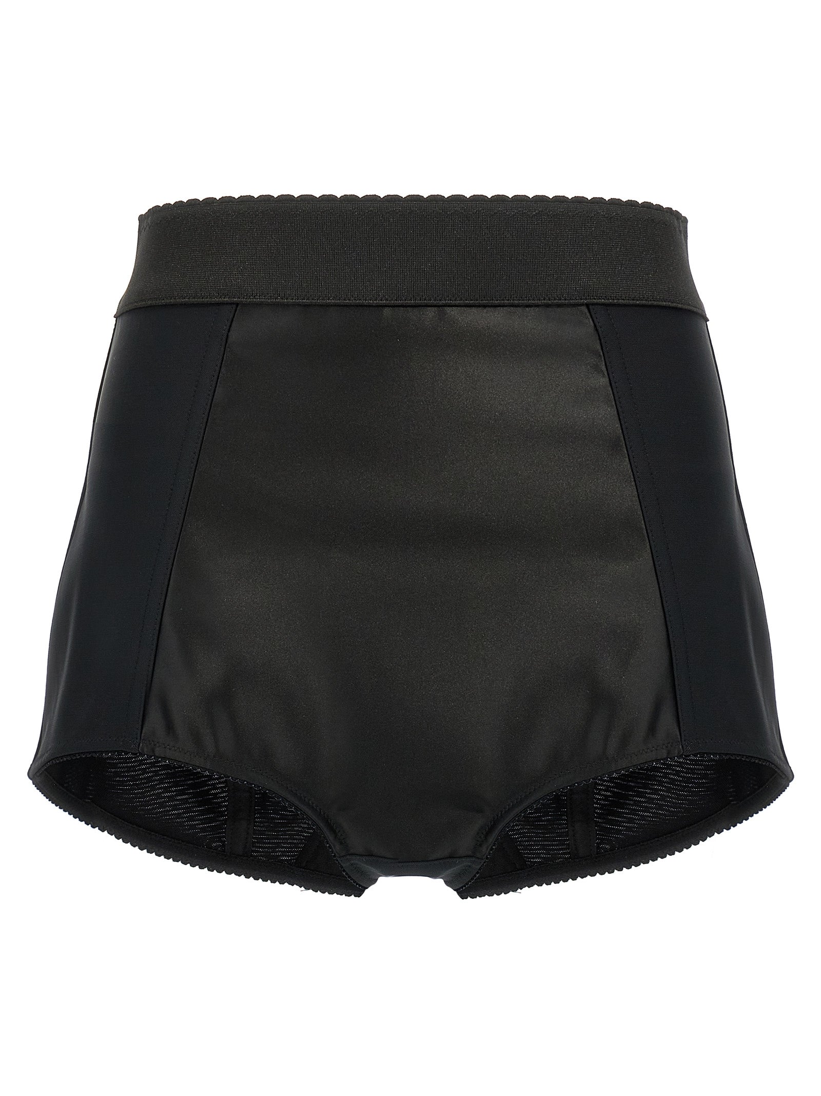 Dolce & Gabbana Black Polyamide Bermuda Women's Shorts