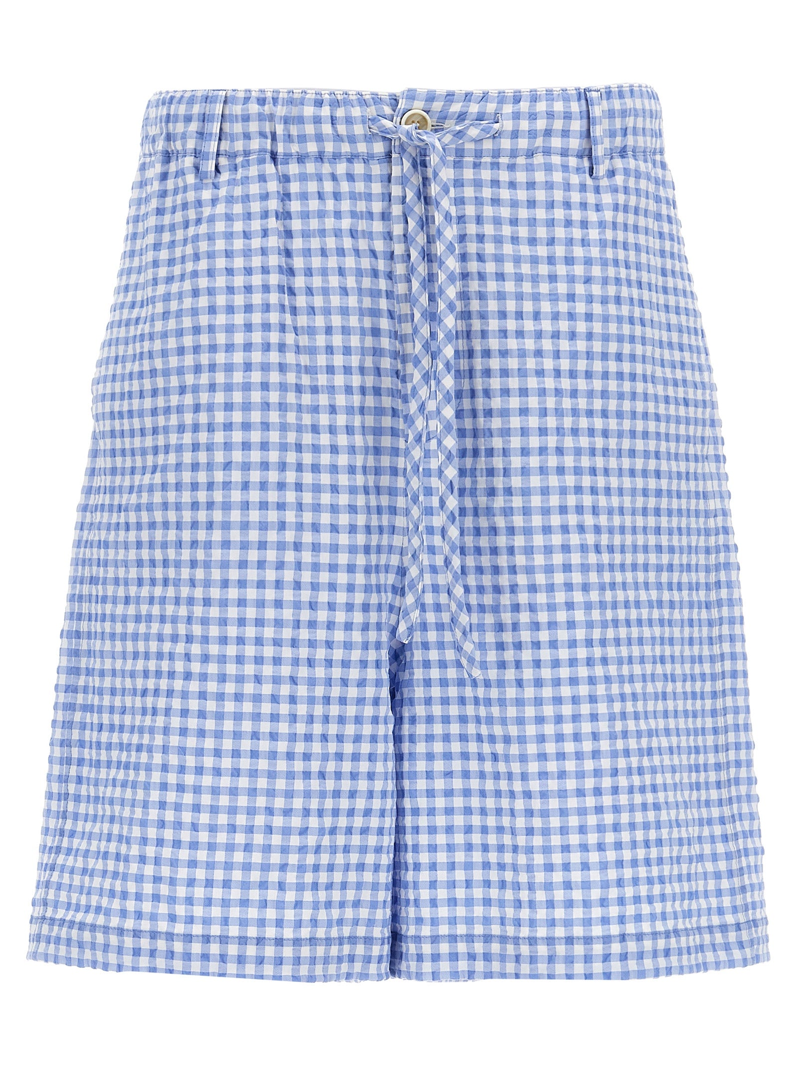 Marni Blue Polyamide Bermuda Men's Shorts