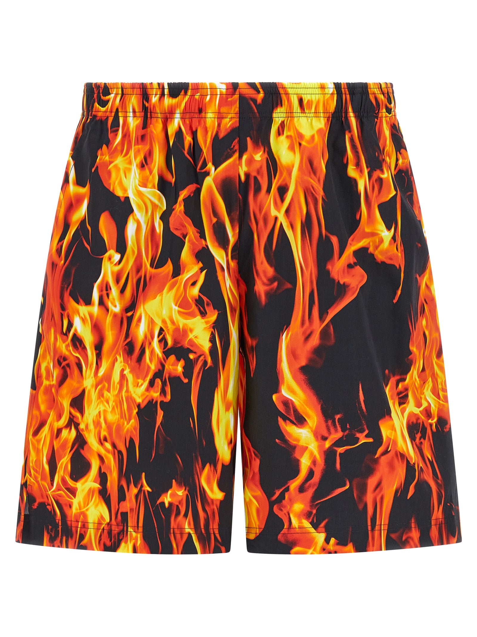 Vetements Multicolor Cotton Bermuda Men's Shorts