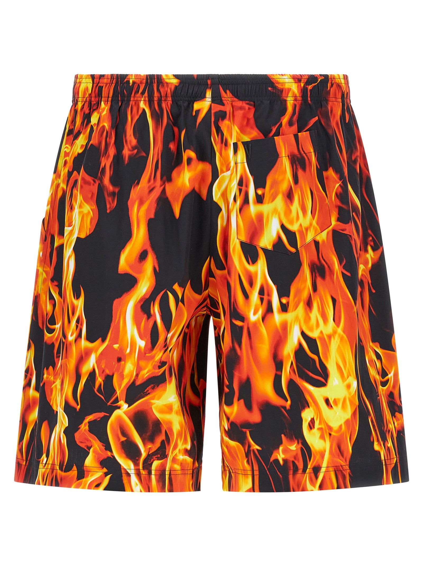 Vetements Multicolor Cotton Bermuda Men's Shorts