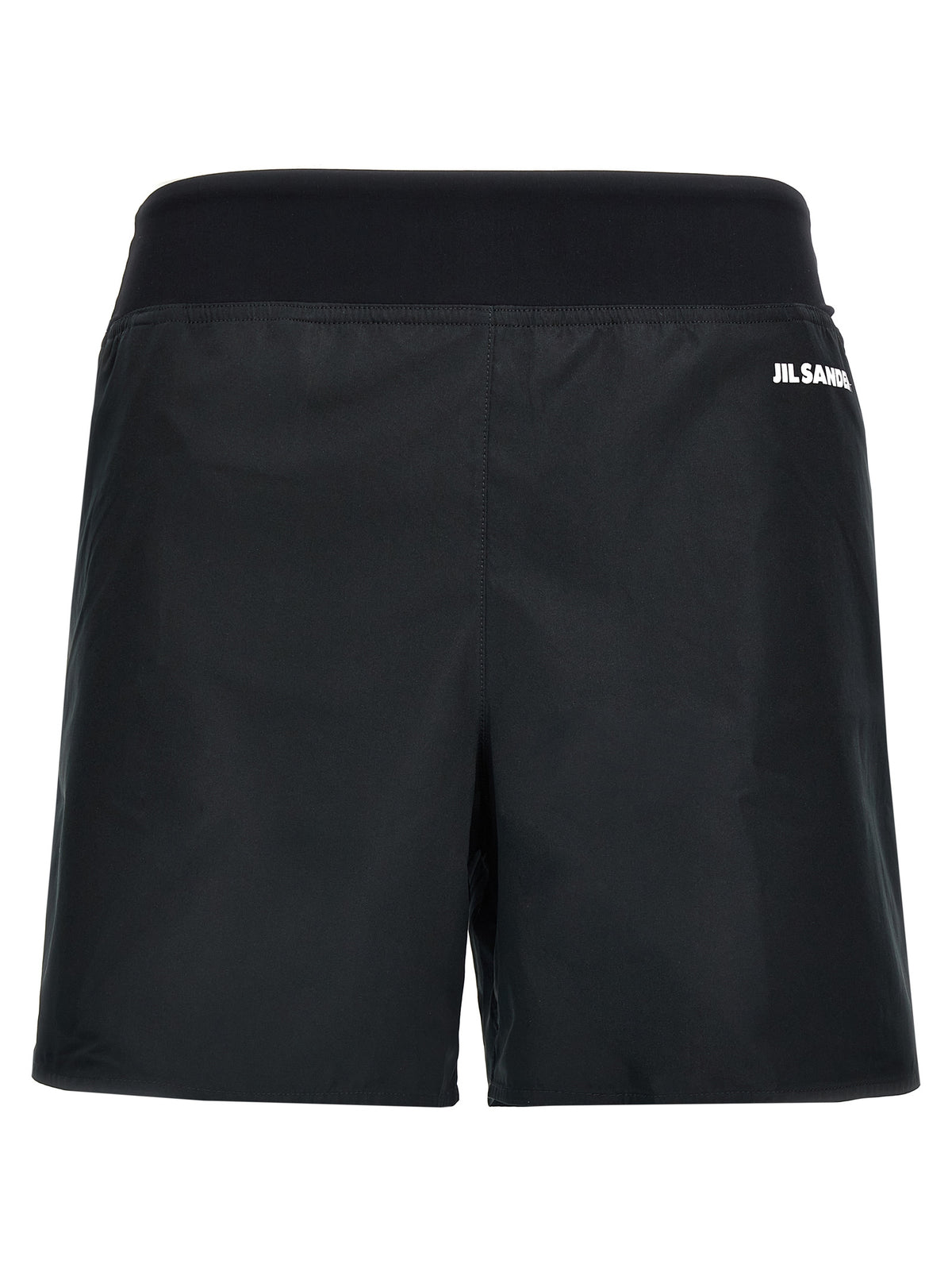 Jil Sander Black Polyester Bermuda Women's Shorts