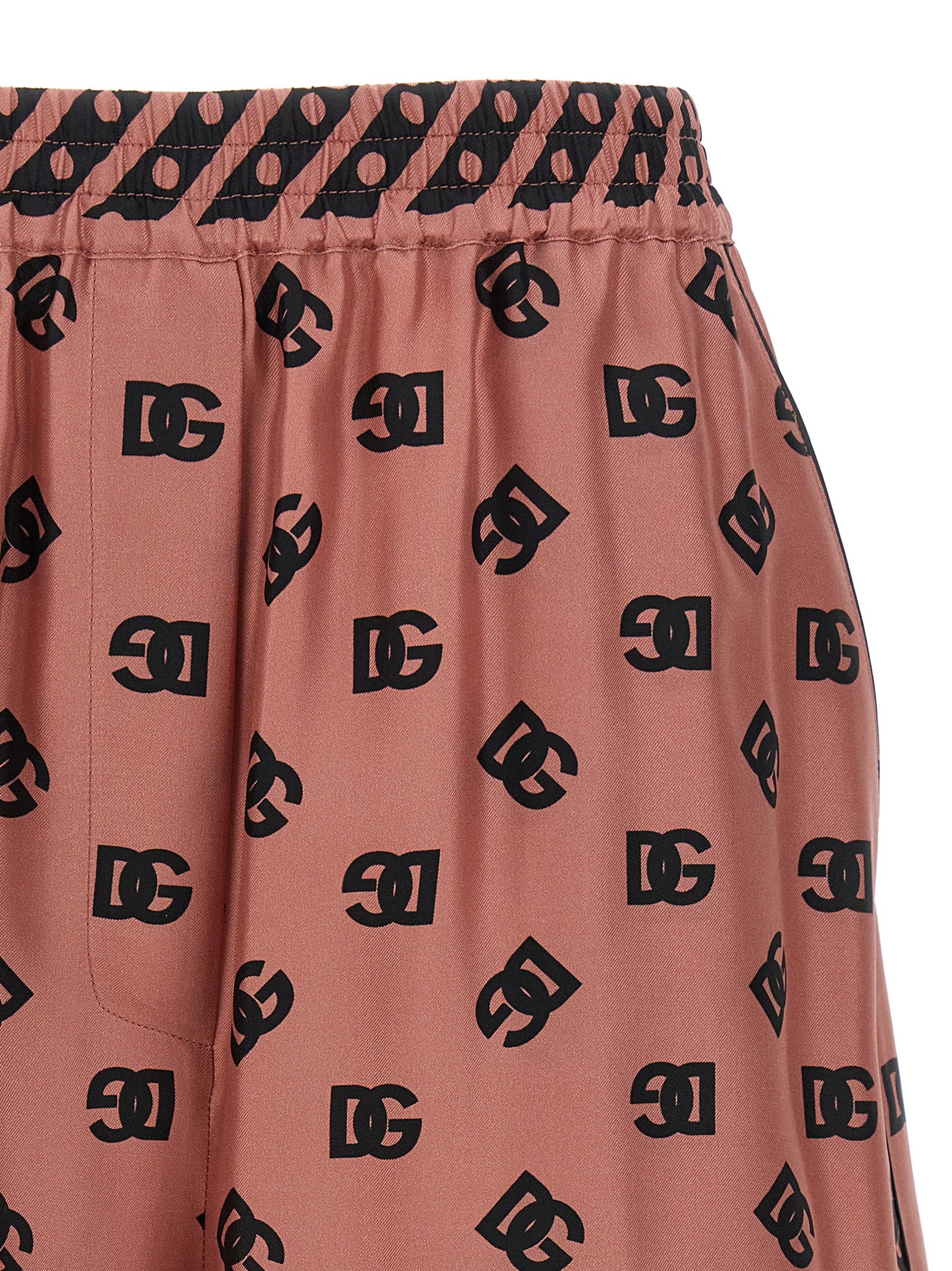 Dolce & Gabbana Multicolor Silk Bermuda Women's Shorts
