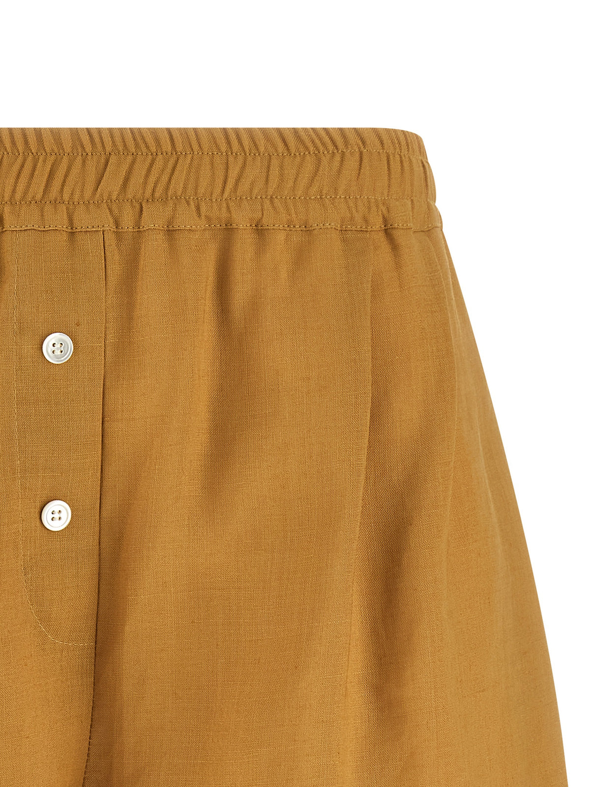 Marni Multicolor Calfskin Bermuda Women's Shorts