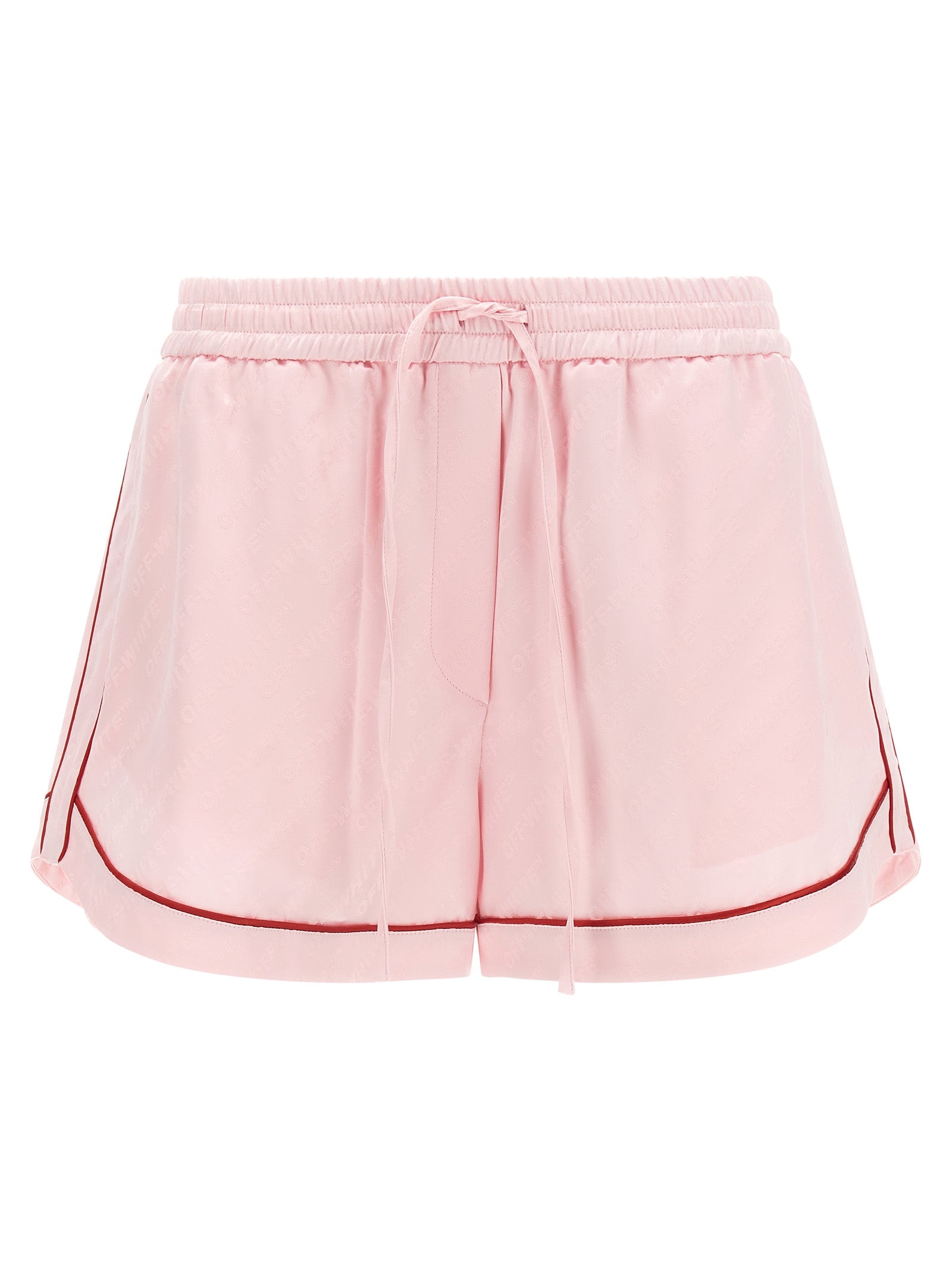 Off-White Multicolor Viscose Bermuda Women's Shorts