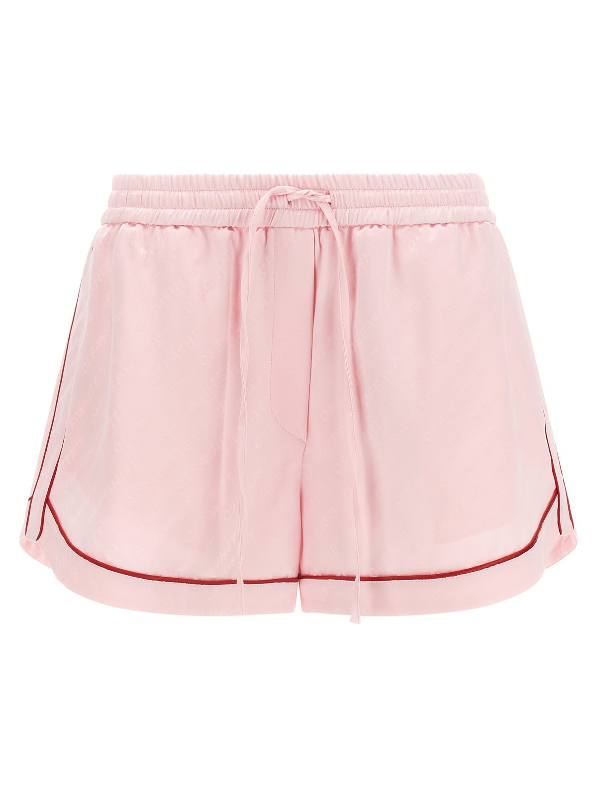 Off-White Multicolor Viscose Bermuda Women's Shorts