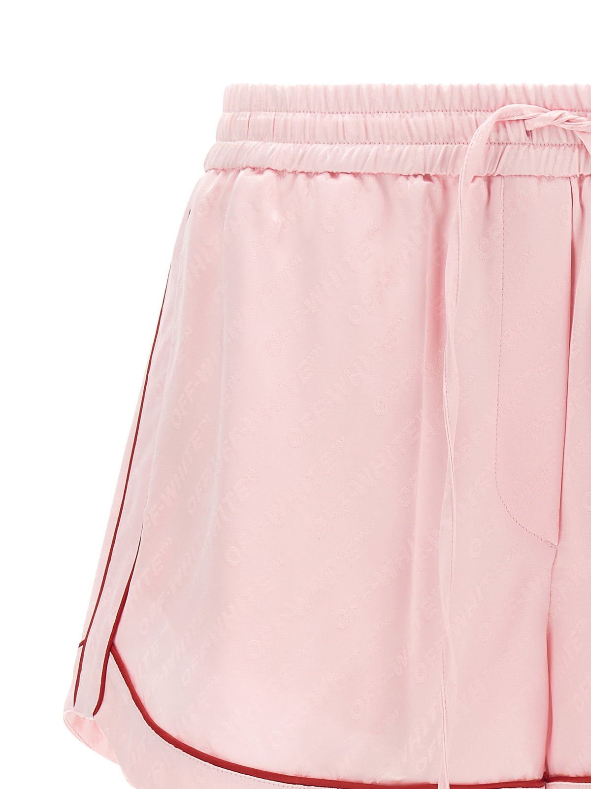 Off-White Multicolor Viscose Bermuda Women's Shorts