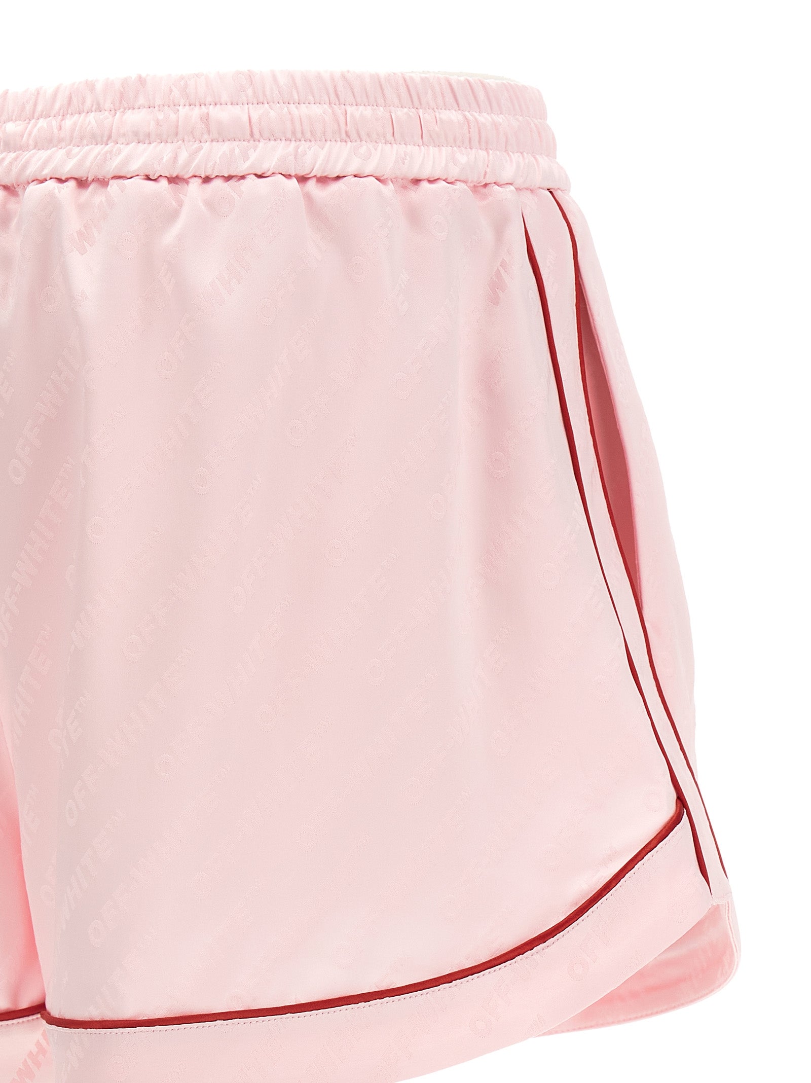 Off-White Multicolor Viscose Bermuda Women's Shorts