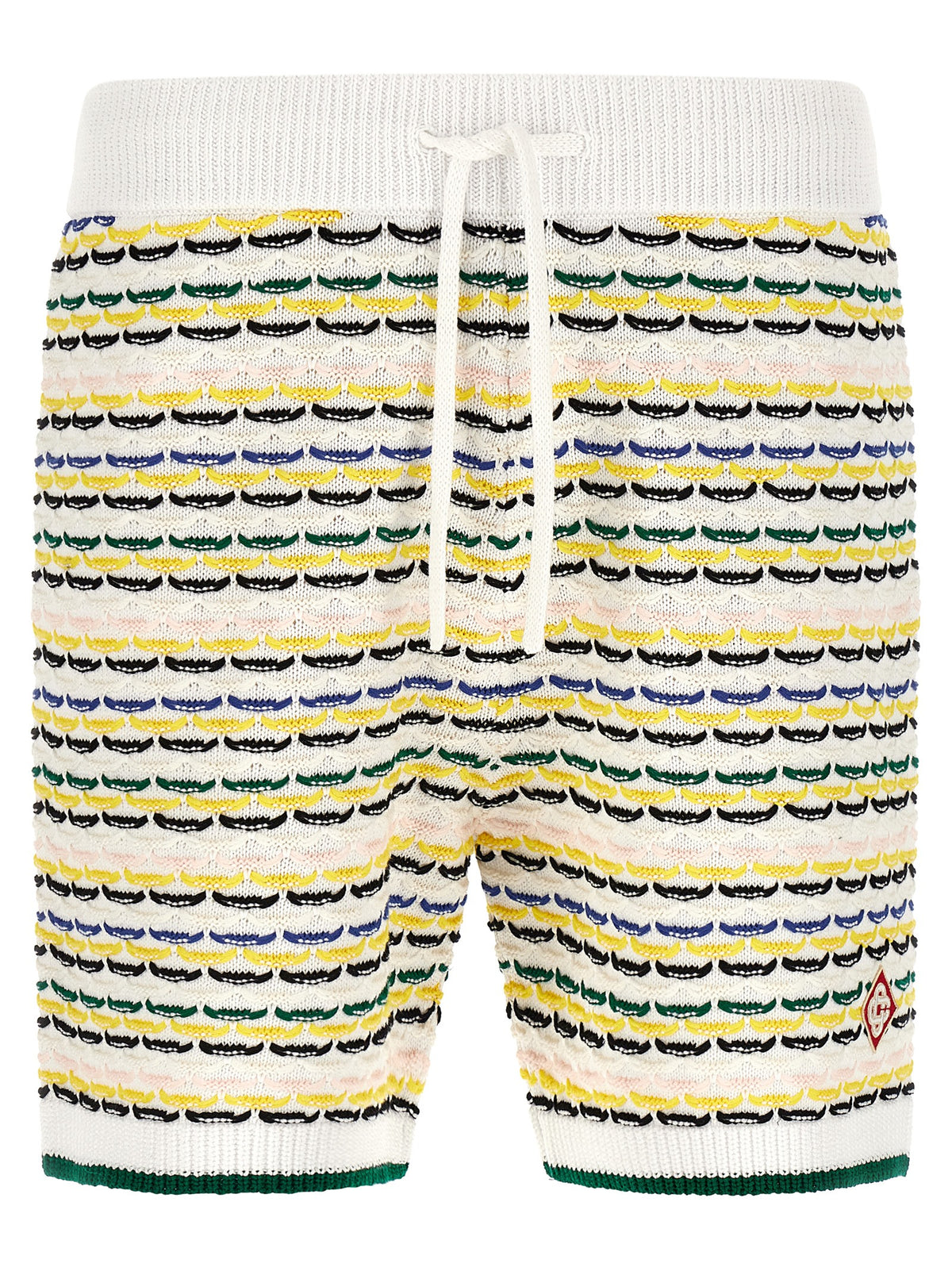 Casablanca Multicolor Cotton Bermuda Men's Shorts