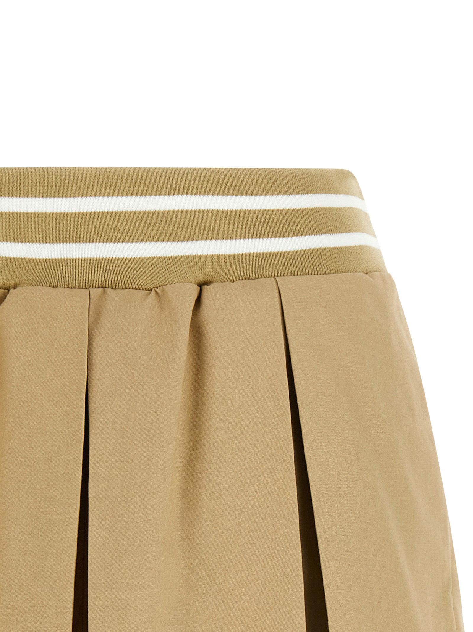 Moschino Beige Cotton Bermuda Women's Shorts