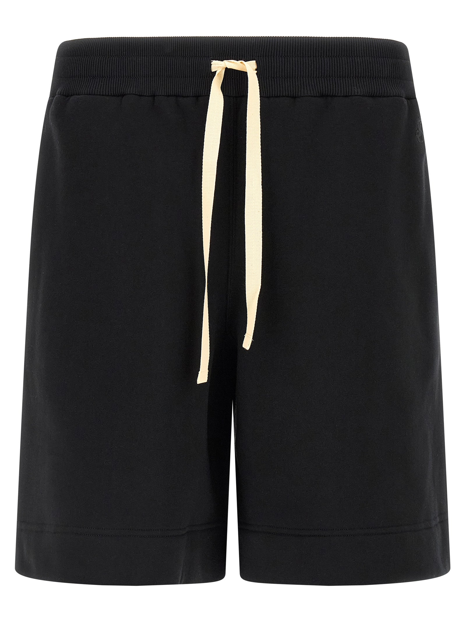 Jil Sander Black Cotton Bermuda Men's Shorts