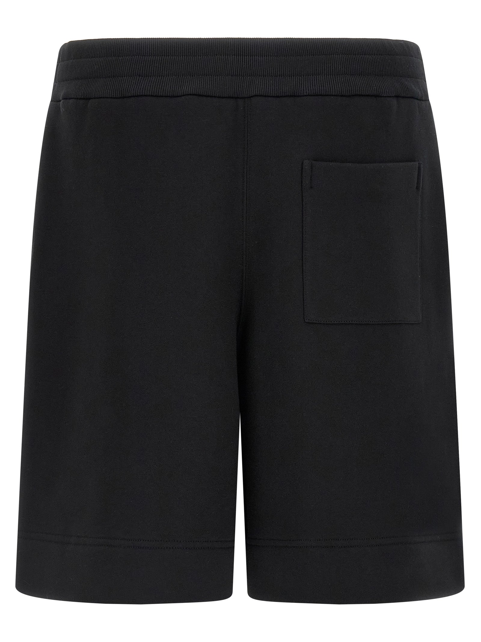 Jil Sander Black Cotton Bermuda Men's Shorts