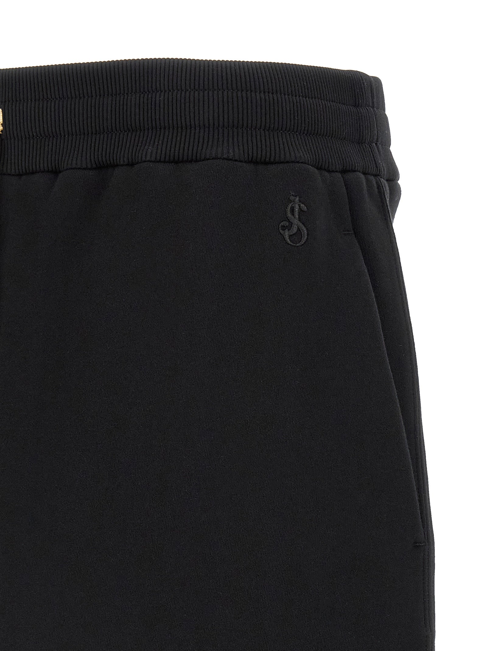 Jil Sander Black Cotton Bermuda Men's Shorts