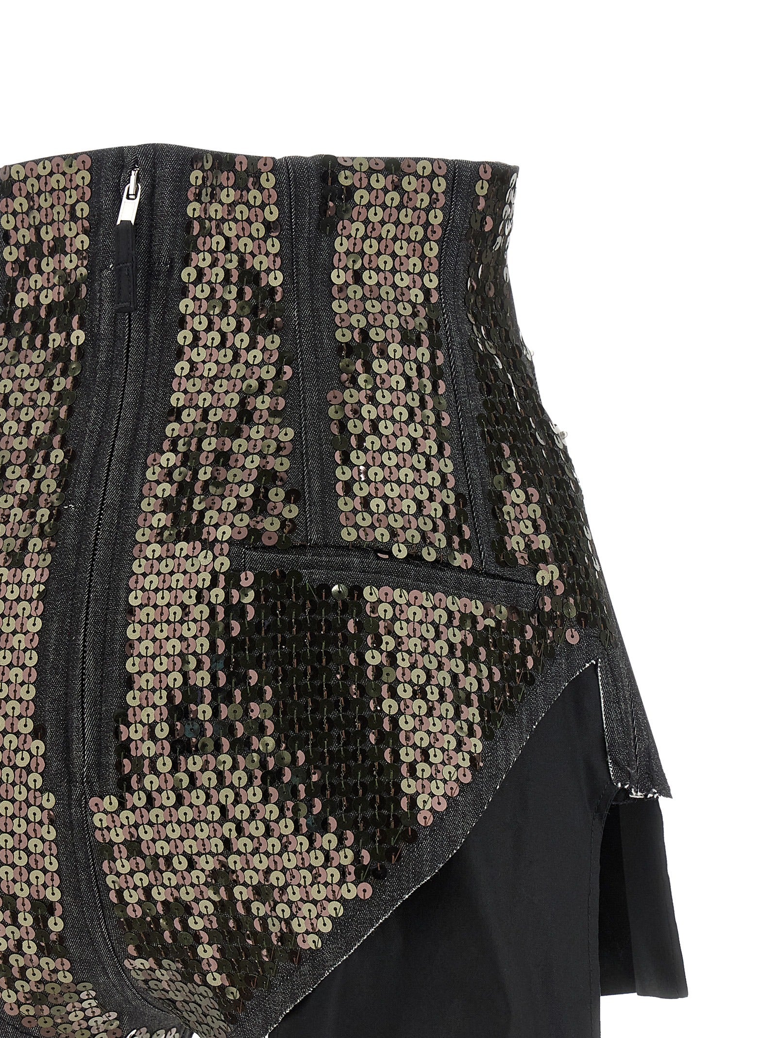Rick Owens Black Cotton Bermuda Women's Shorts