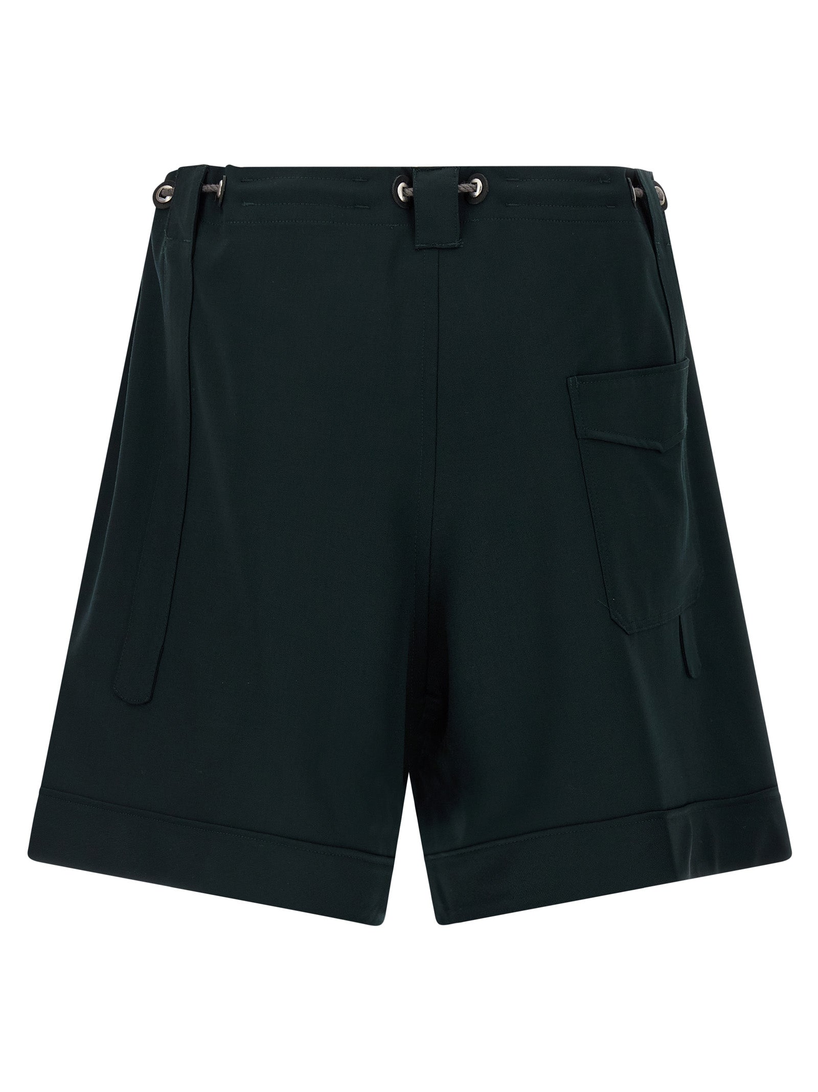 Kiko Kostadinov Bicolor Virgin Wool Bermuda Men's Shorts