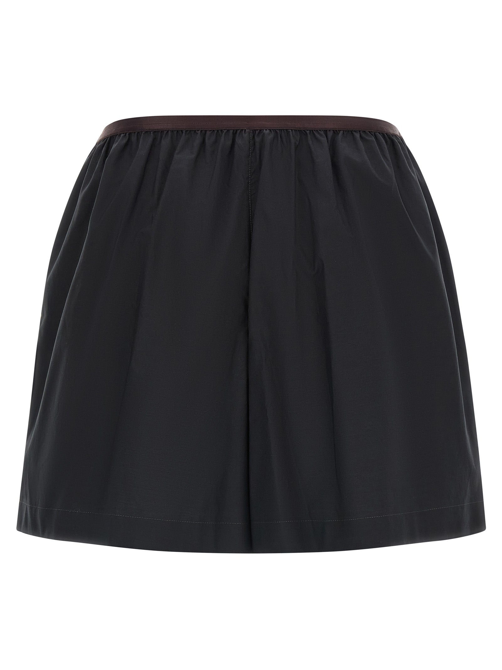Lemaire Gray Cotton Bermuda Women's Shorts